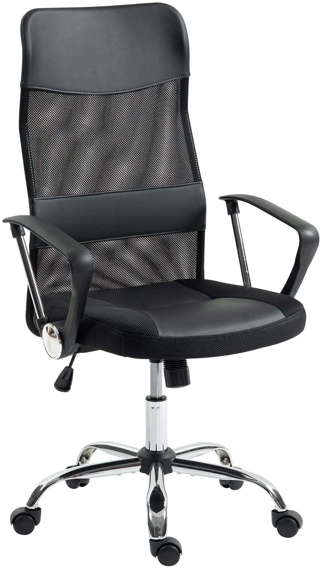 Duo Collection Bürostuhl »Regensburg« () mit verchromten Fußkreuz, Chefsessel