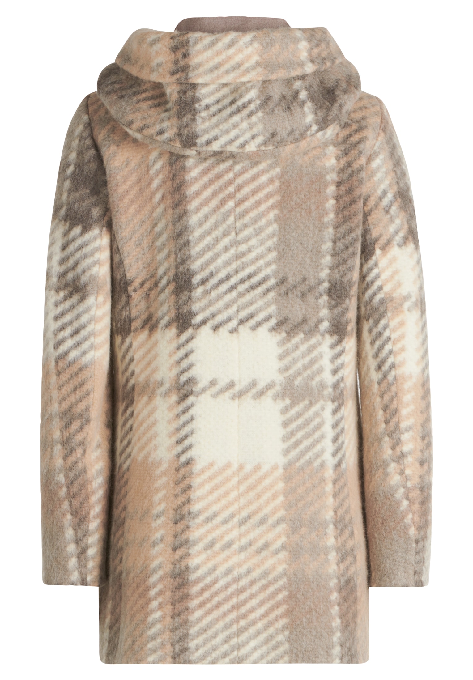Amber & June Kurzjacke »Kurzmantel mit Kapuze«