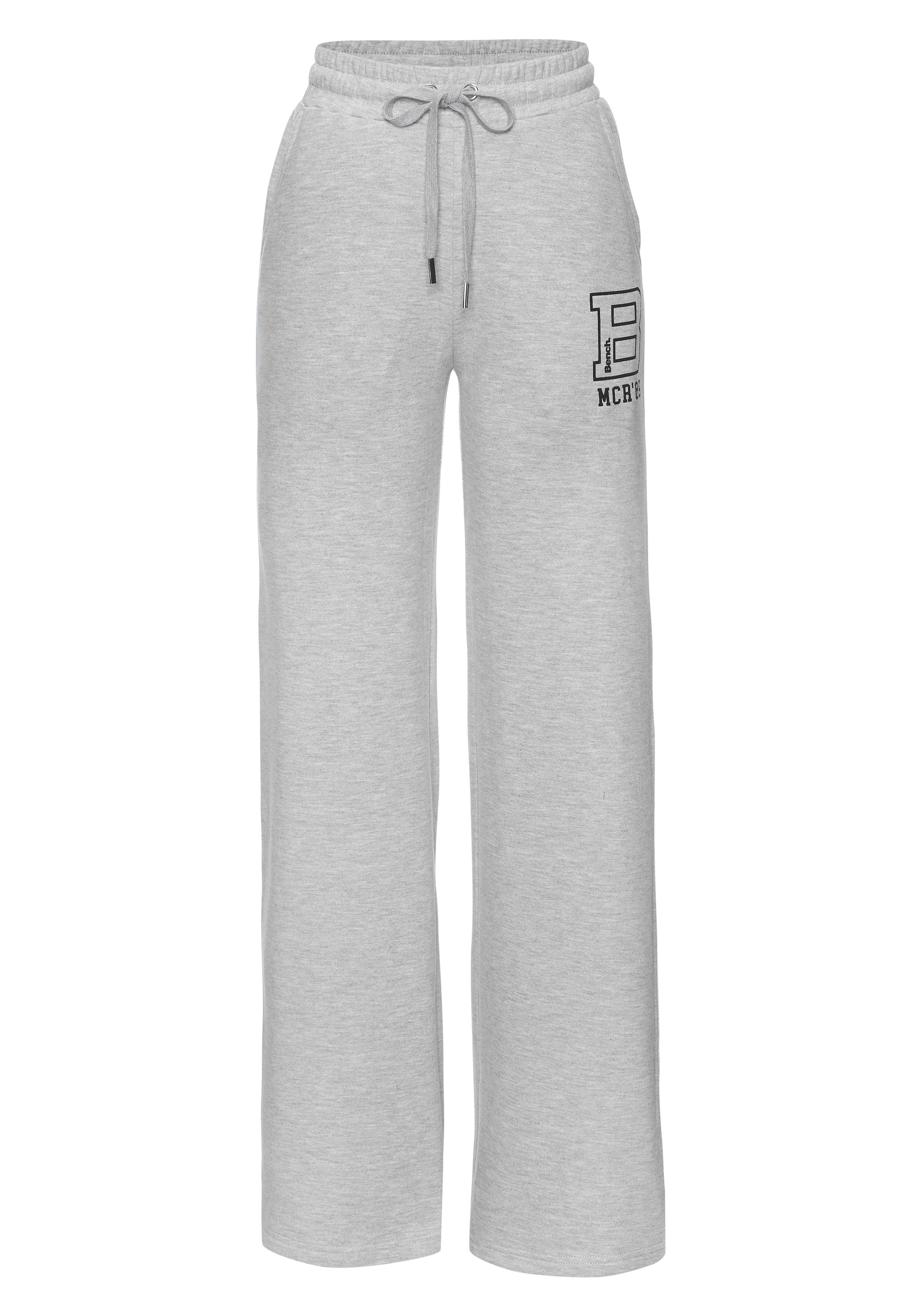 Bench. Loungewear Jogginghose  extra weit, innen leicht angeraut, Loungewear