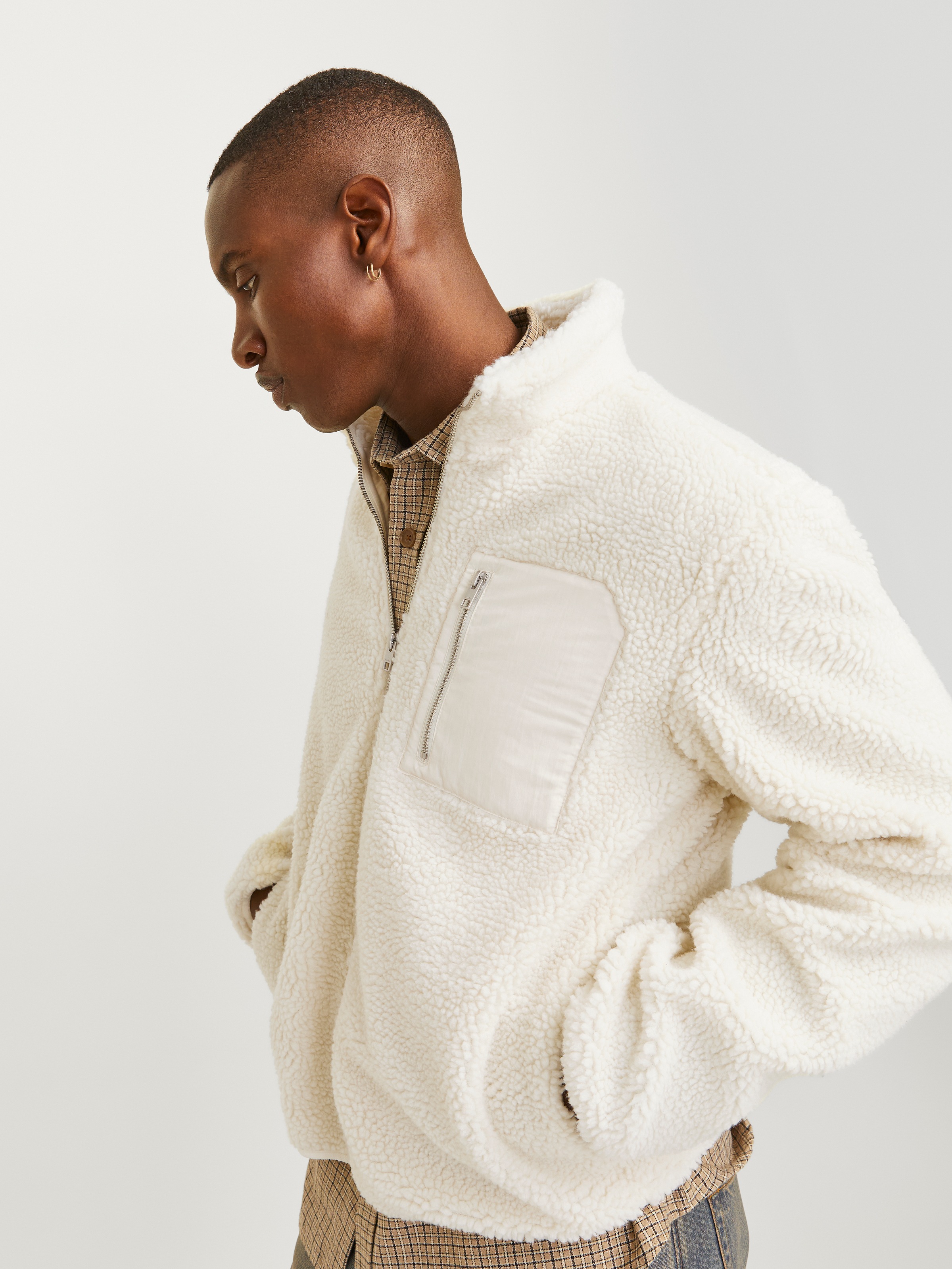 Jack & Jones Kurzjacke »JJEBRADLEY TEDDY JACKET NOOS«