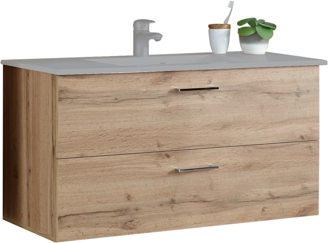 BASIC by Balculina Waschtisch »Best«, Breite 101 cm,mit Waschbecken, Softlclose