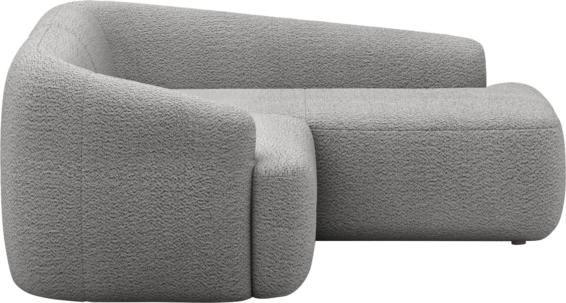 INOSIGN Ecksofa »Nergal, Einzelsofa oder L-Form«, Modernes Design, schlichte Optik, stilvoller Blickfang im Wohnzimmer