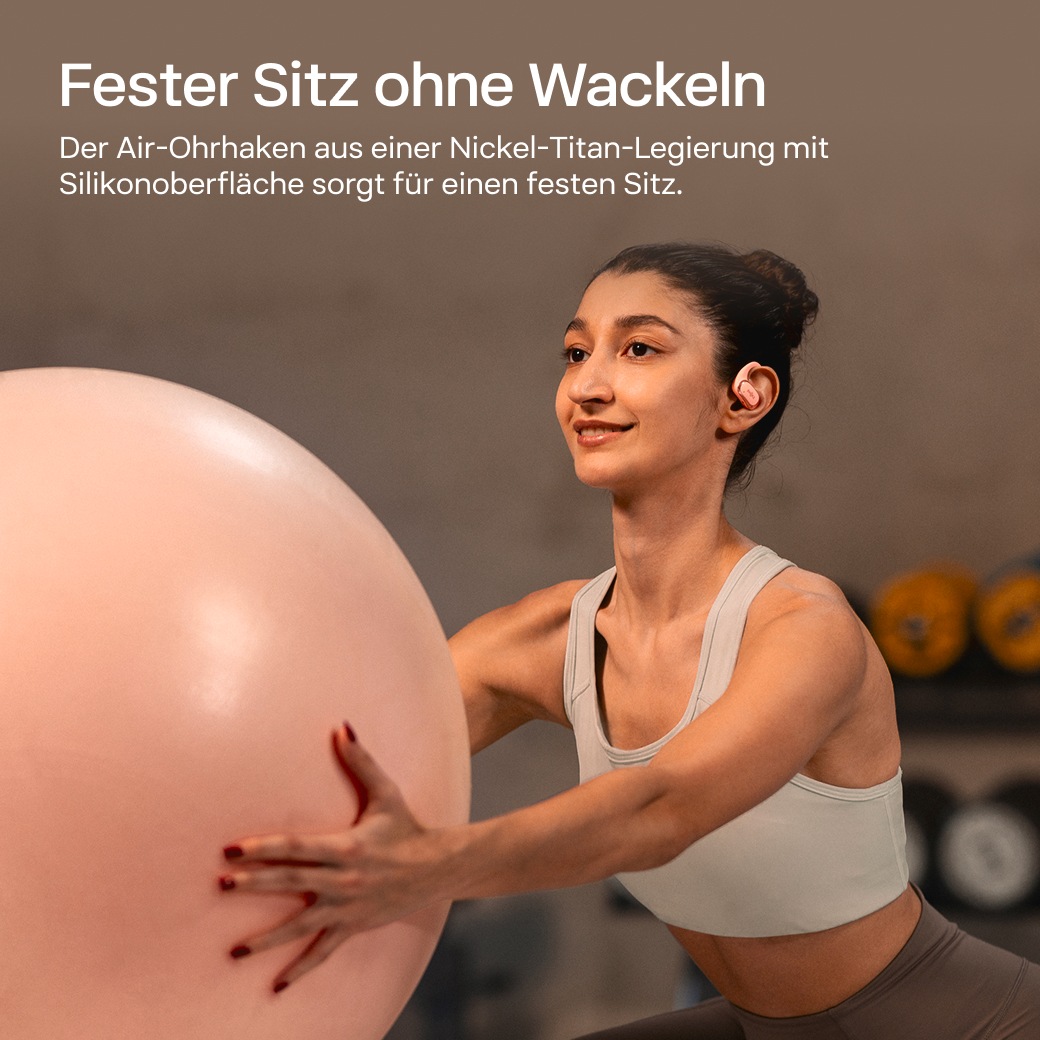 Shokz Open-Ear-Kopfhörer »OpenFit Air + Case«