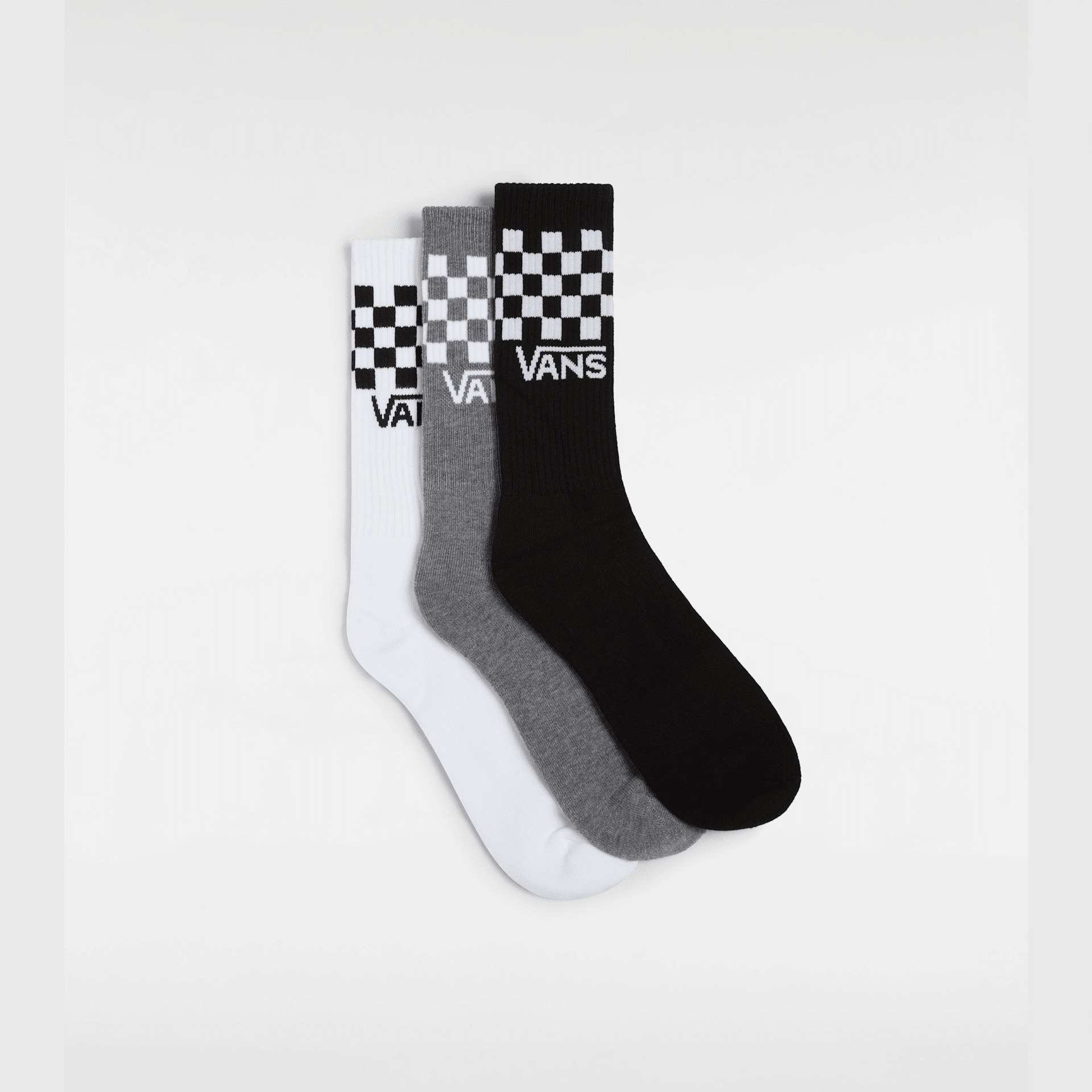 Vans Damen Socken »CLASSIC CHECK CREW« 3 Stk. tlg., Größe 42,5-47
