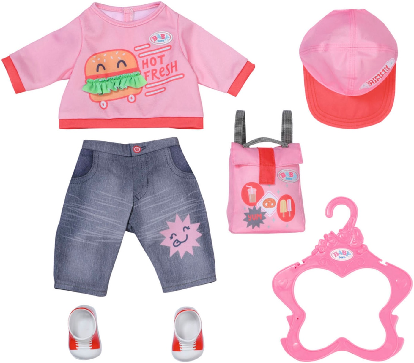 Baby Born Puppenkleidung »Snack Shop Outfit, 43 cm«
