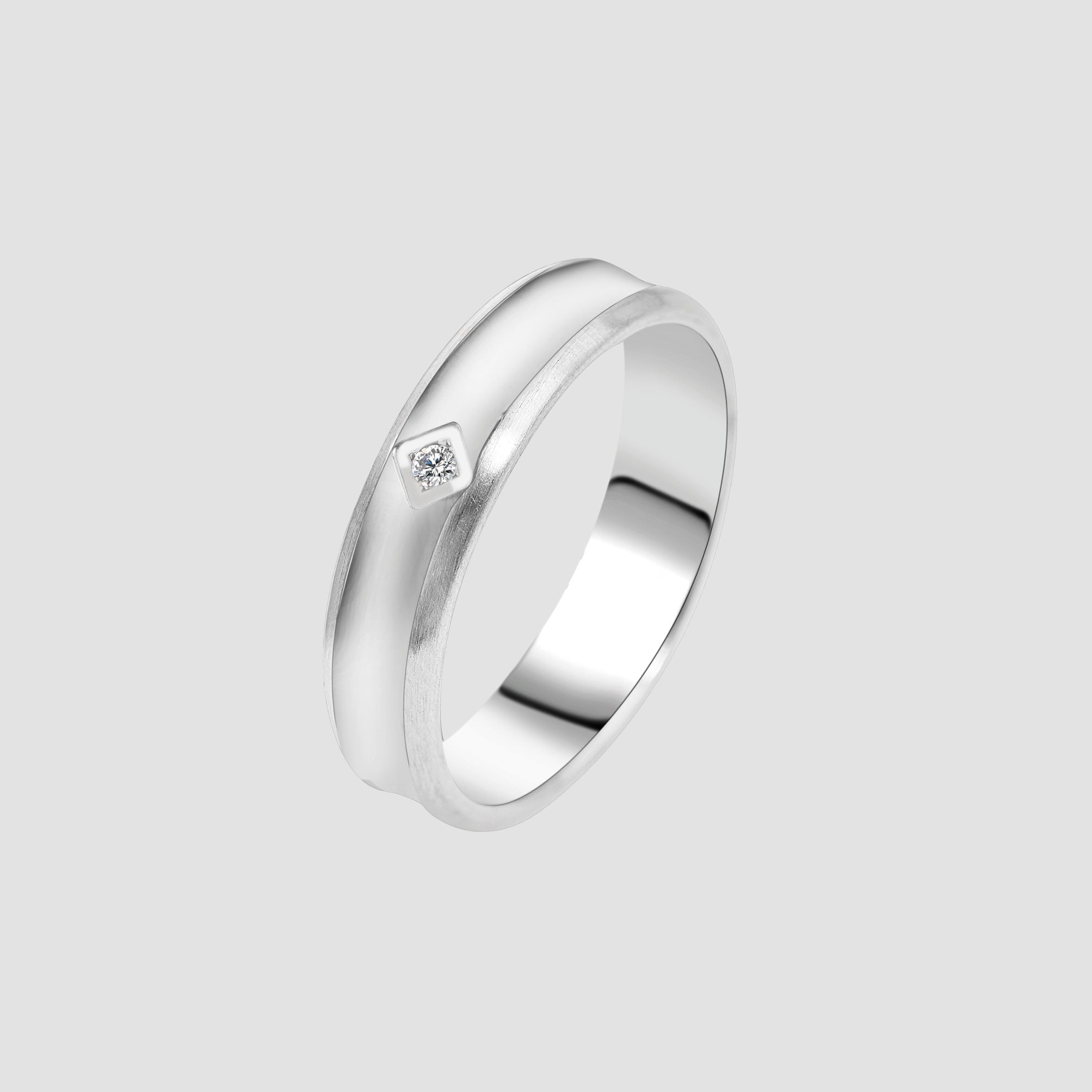 Adelia´s Fingerring »Damen Ring aus Edelstahl«