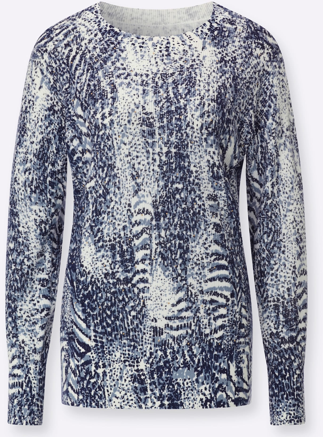 creation L Strickpullover »Druck-Pullover«