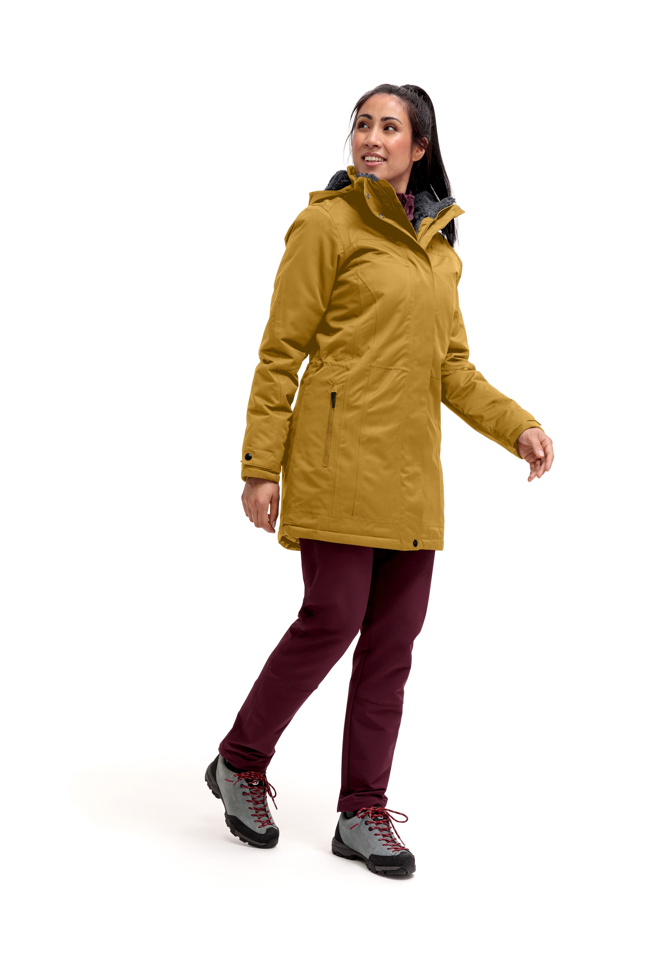 Maier Sports Funktionsjacke »Lisa 2.1«, Damen Mantel, atmungsaktiver Wintermantel, 2 RV-Taschen, Regular Fit