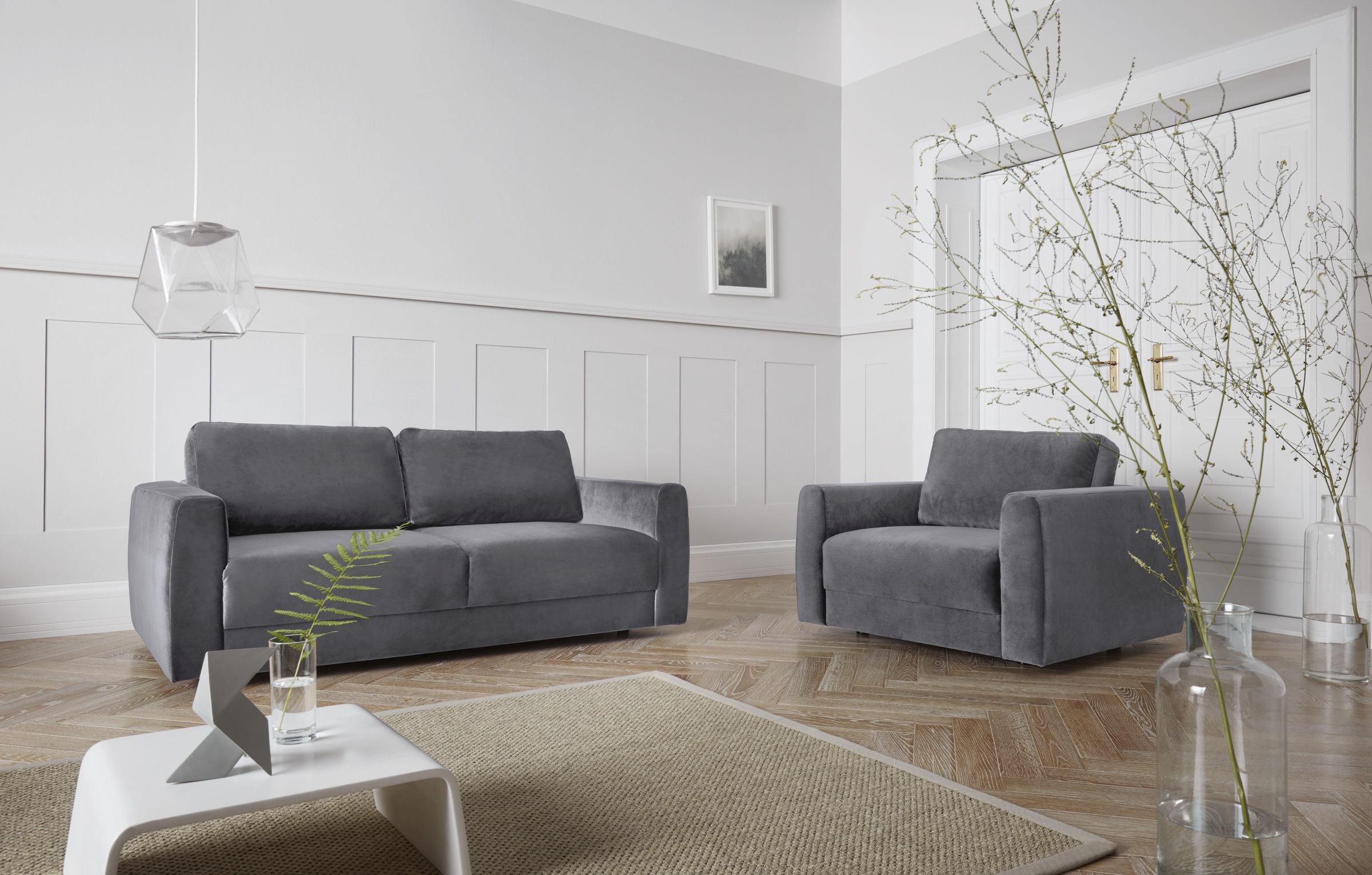 andas 2-Sitzer »Hobro«, in 3 Bezugsqualitäten in vielen Farben, Design by Morten Georgsen