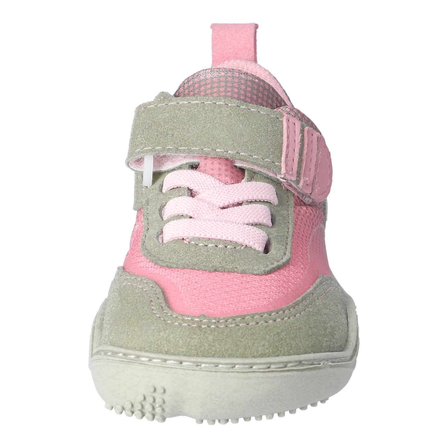 qnuffs Barfußschuh »Fichte«  Klettschuh, Sneaker, Halbschuh mit Kontrastbesätzen