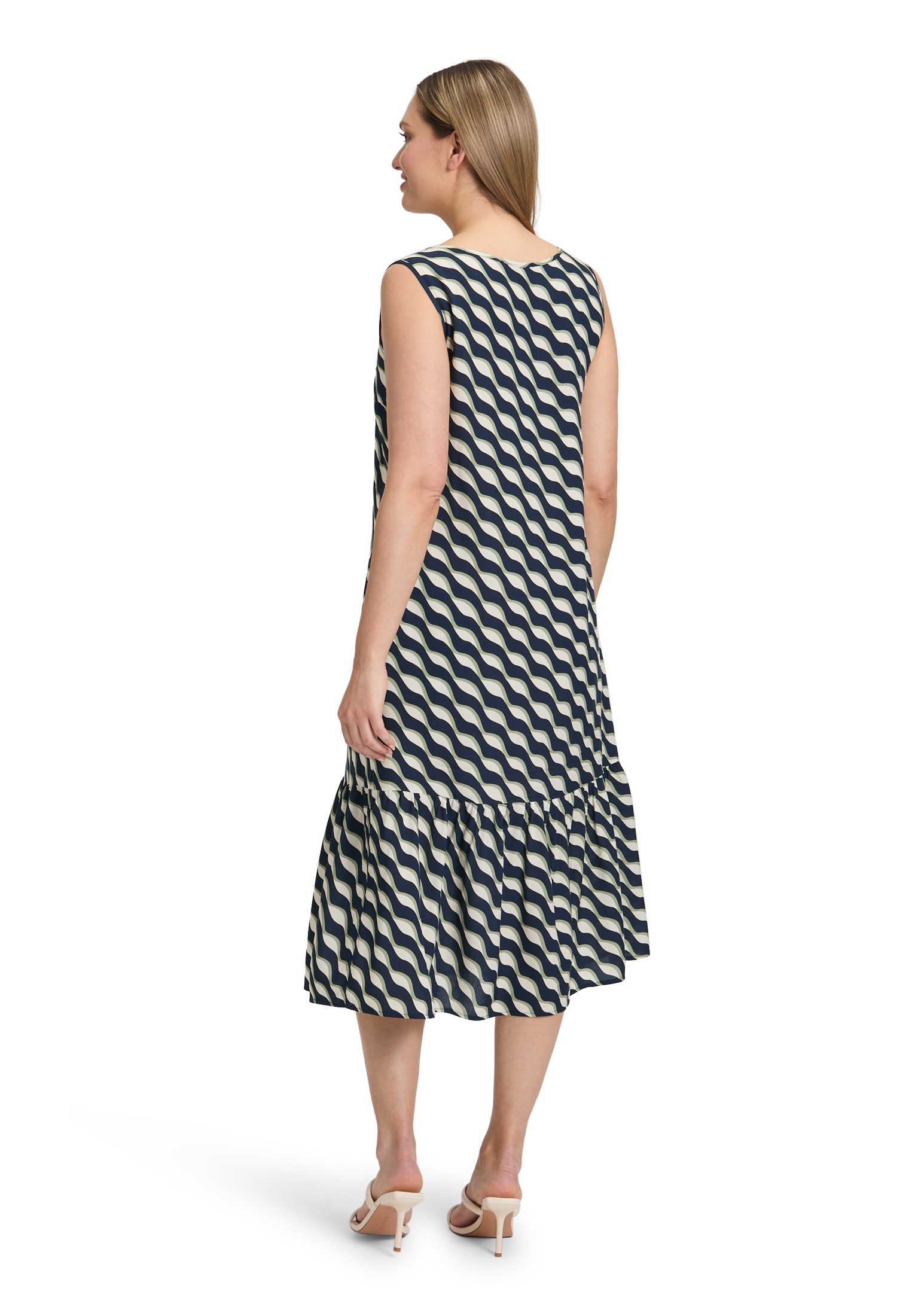 Betty Barclay Midikleid »Stufenkleid weiter Ausschnitt«