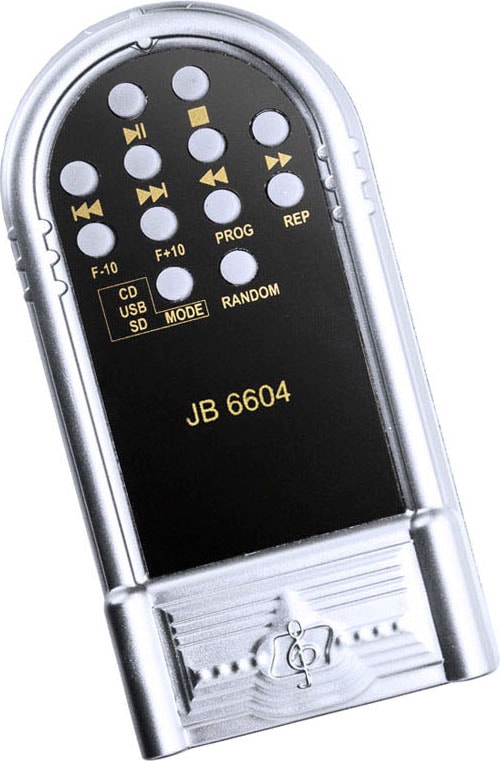 Karcher Retro-Radio »JB 6604«, (40 W), CD-Player, Lichteffekte, Lautsprecher, SD-Kartenleser, Partyanlage