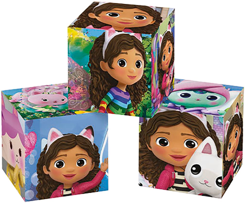 Clementoni® Würfelpuzzle »Gabby's Dollhouse«, Made in Europe