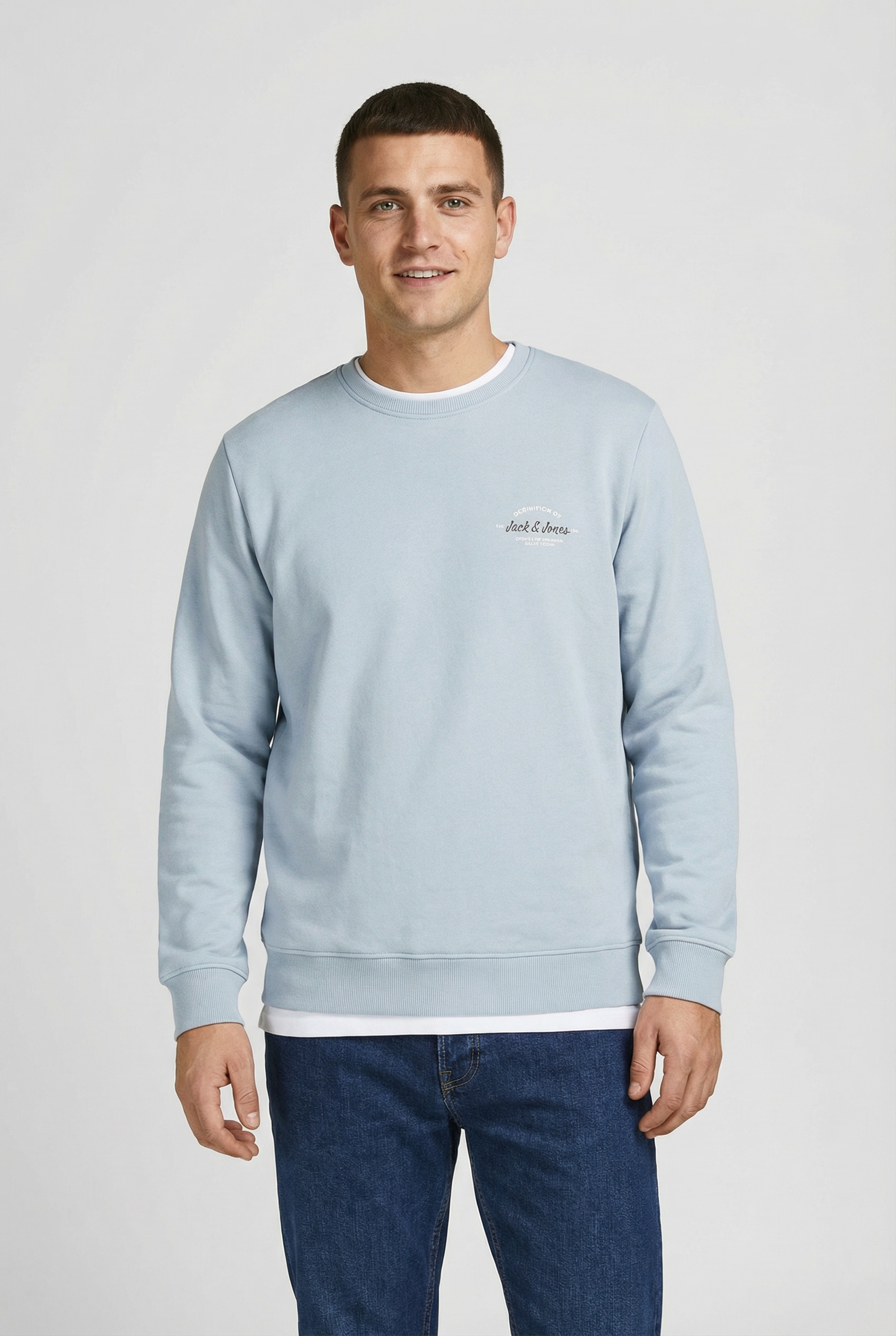 Jack & Jones PlusSize Sweatshirt »JJBRANDON SWEAT CREW NECK PLS«
