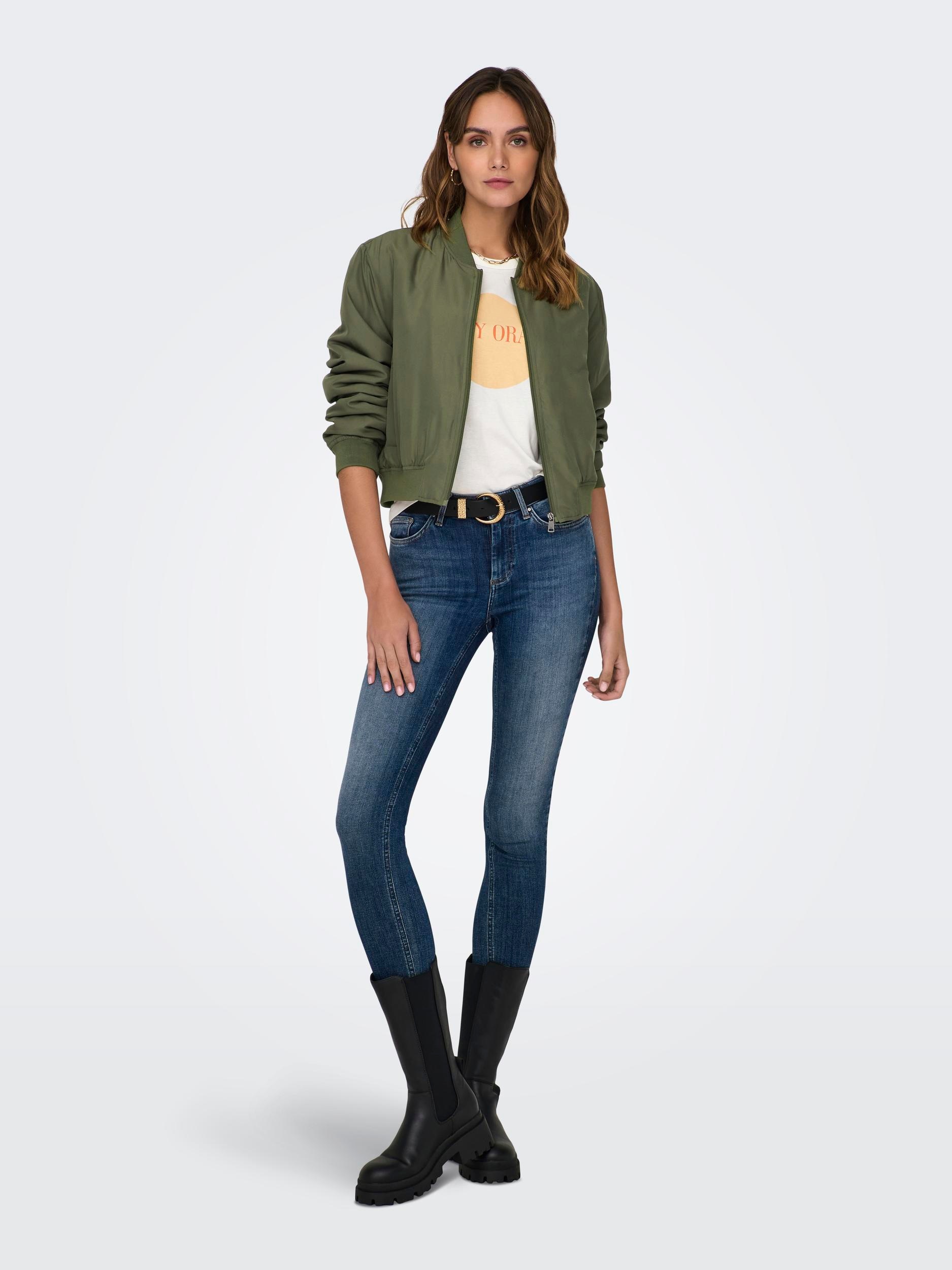 ONLY Bomberjacke »ONLALMA BOMBER OTW NOOS« mit Seitentaschen