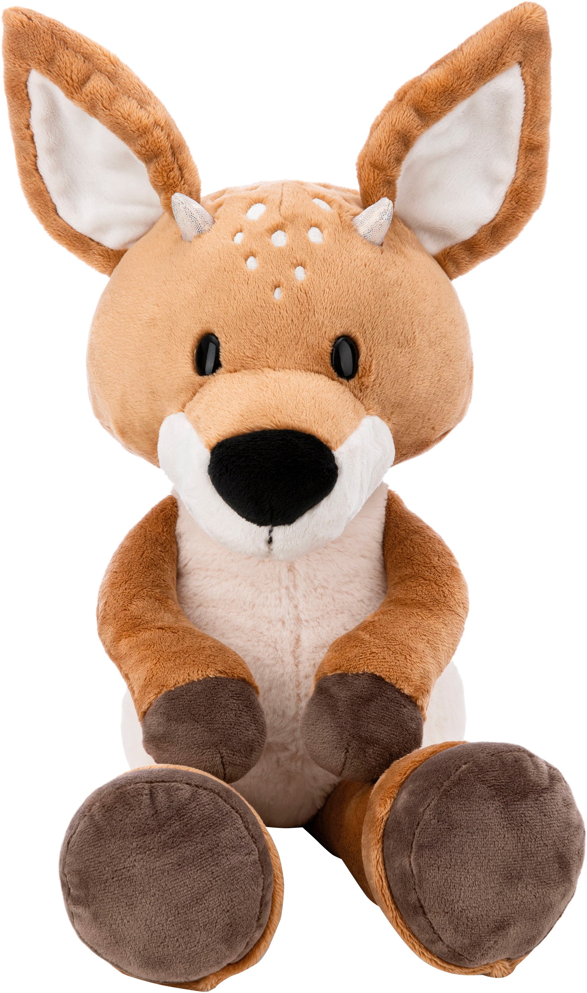 Nici Kuscheltier »Forest Friends, Rehbock René Roebuck, 35 cm schlenkernd«, schlenkernd; enthält recyceltes Material (Global Recycled Standard)
