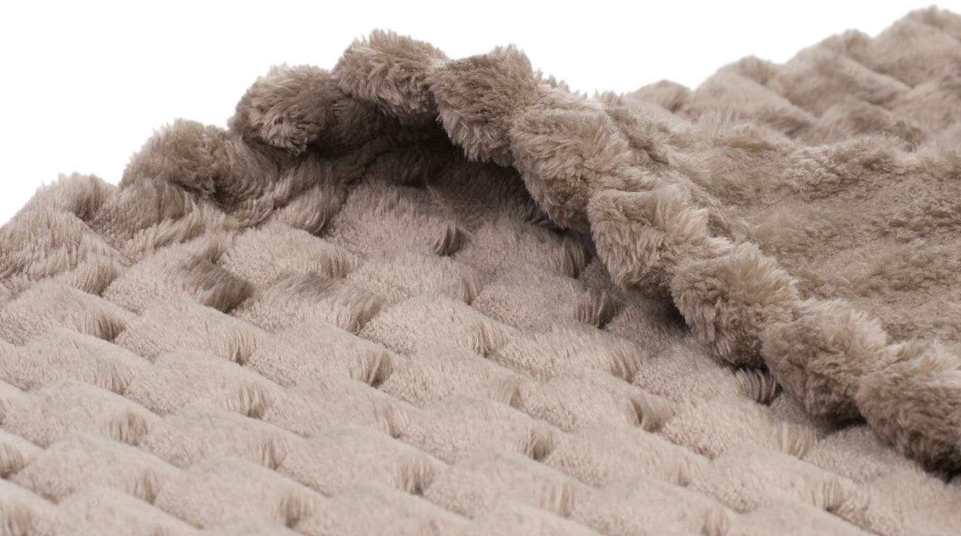 Gözze Wohndecke »Decke 3D - Bubbles« Jacquard gewebte Decke in 3D Optik