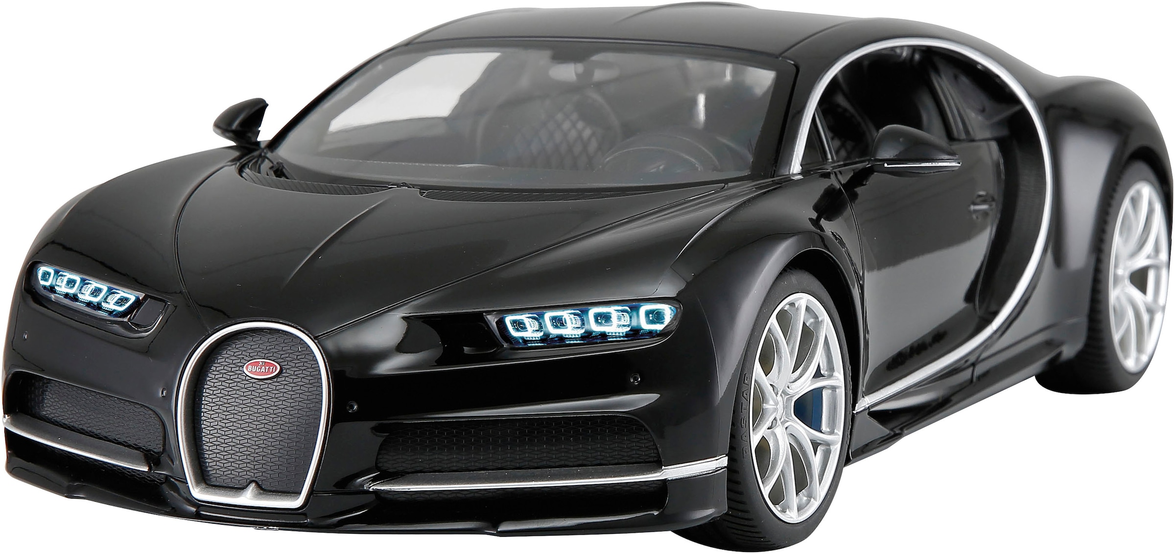 Jamara RC-Auto »Deluxe Cars, Bugatti Chiron, 1:14, schwarz, 2,4GHz«
