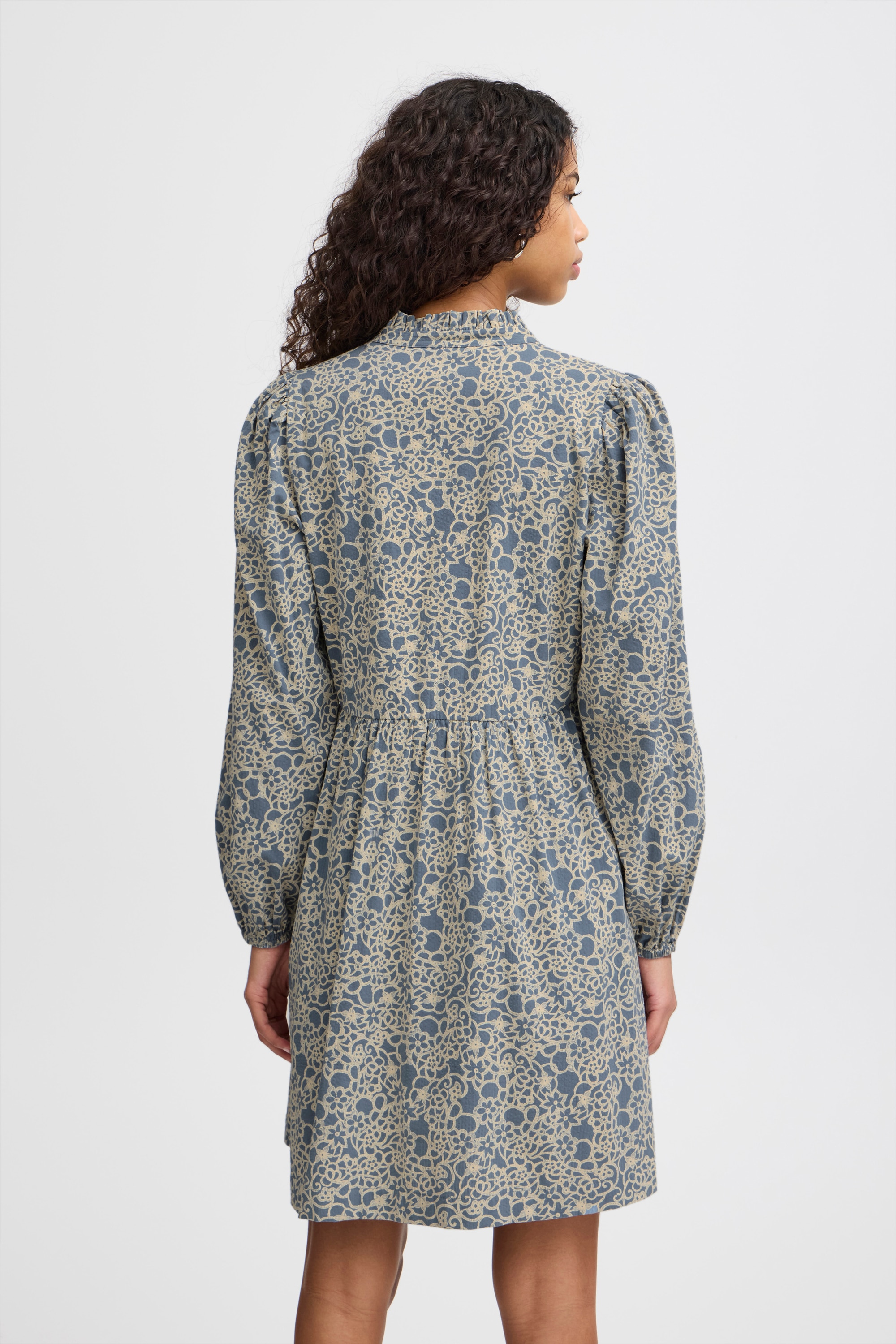 Ichi Midikleid »Kleid IHQWISSA«