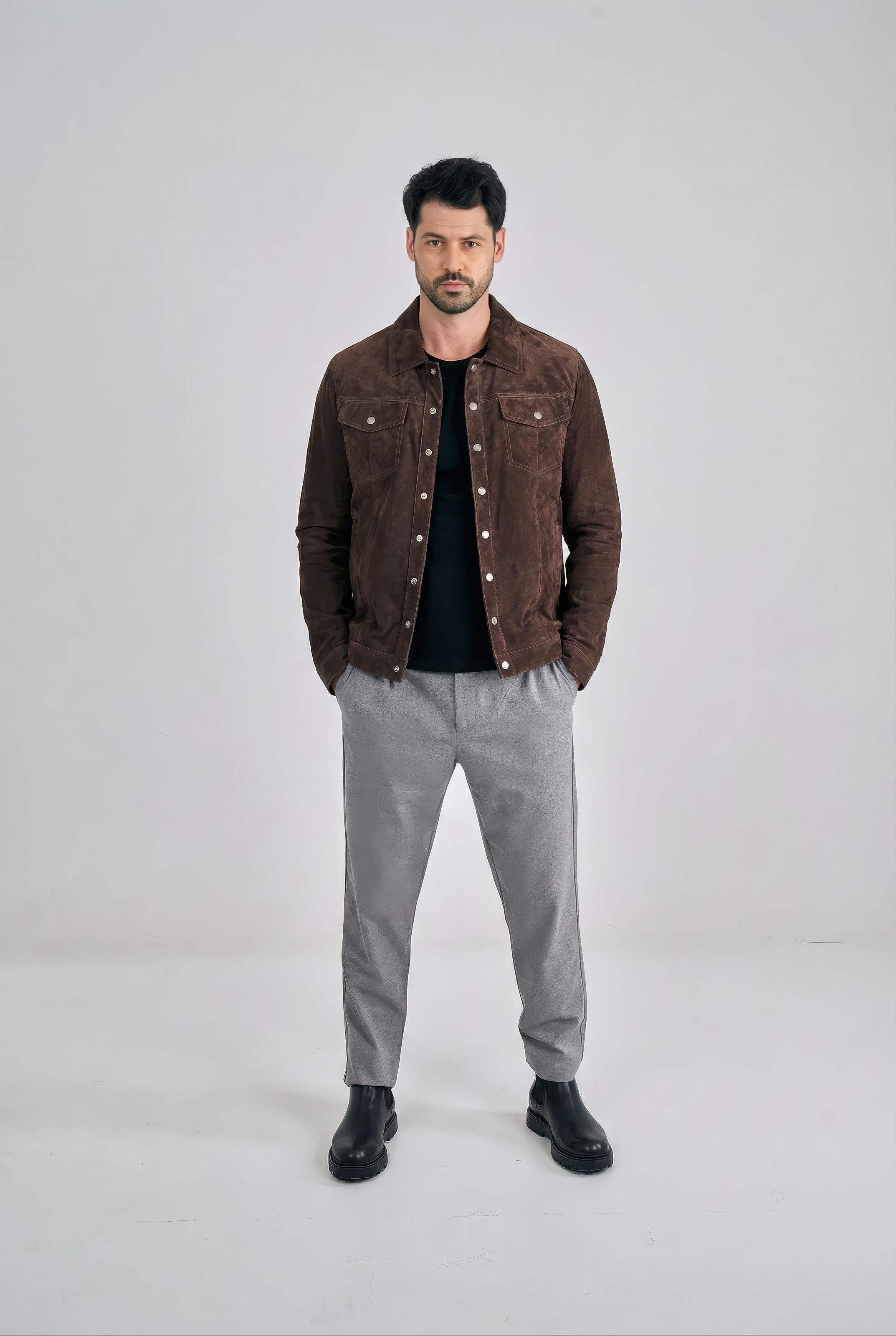 Freaky Nation Lederjacke »Sandon-FN«