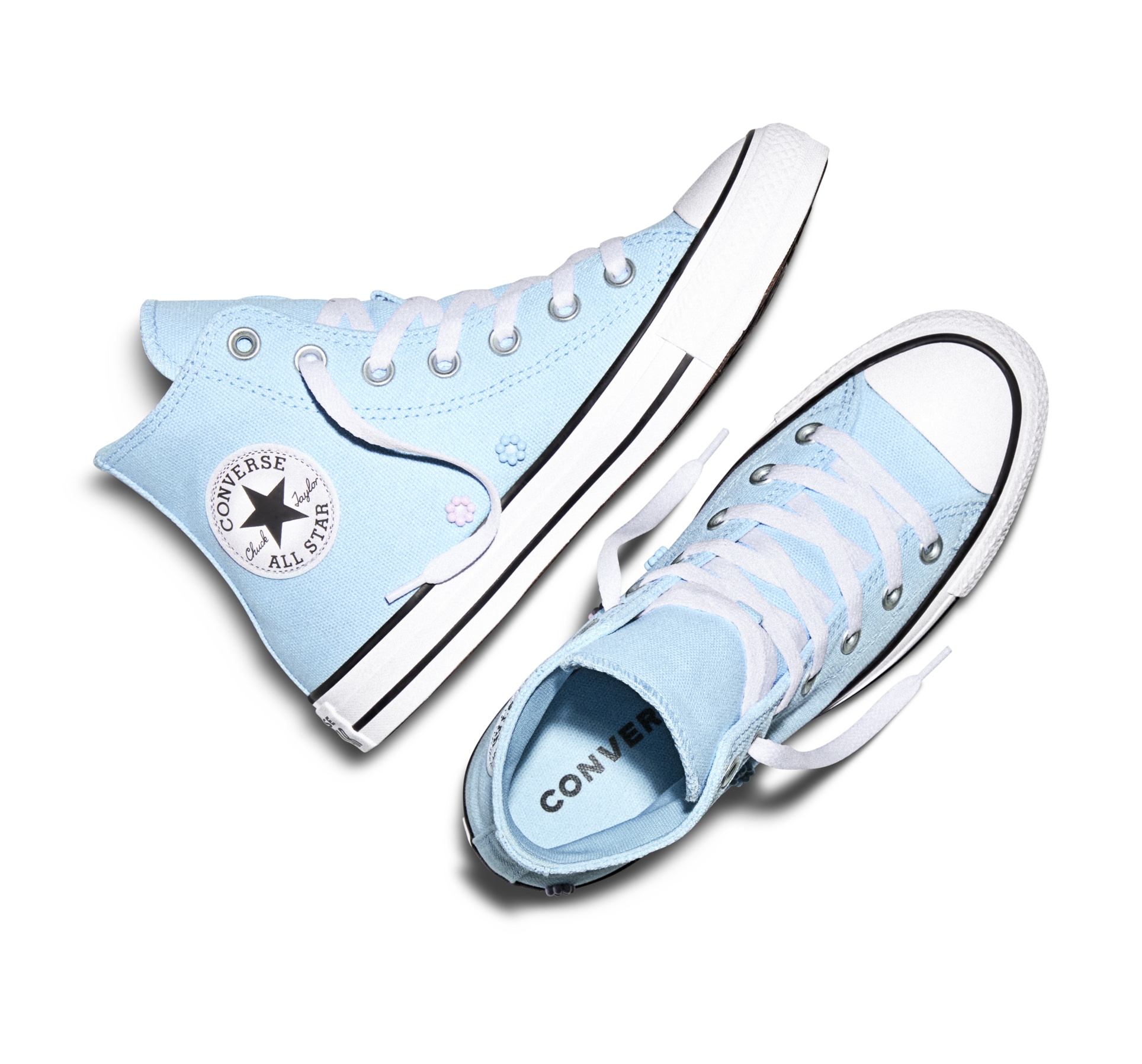 Converse Sneaker »CHUCK TAYLOR ALL STAR STUDDED FLORAL«  für Erwachsene, mit profiliertem Laufsohlenprofil, mit Schnürung