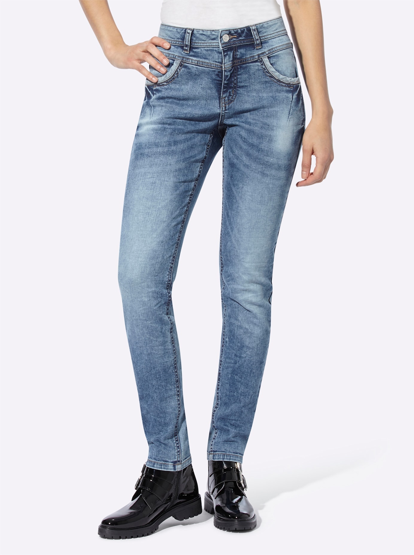 heine Bequeme Jeans, (1 tlg.)