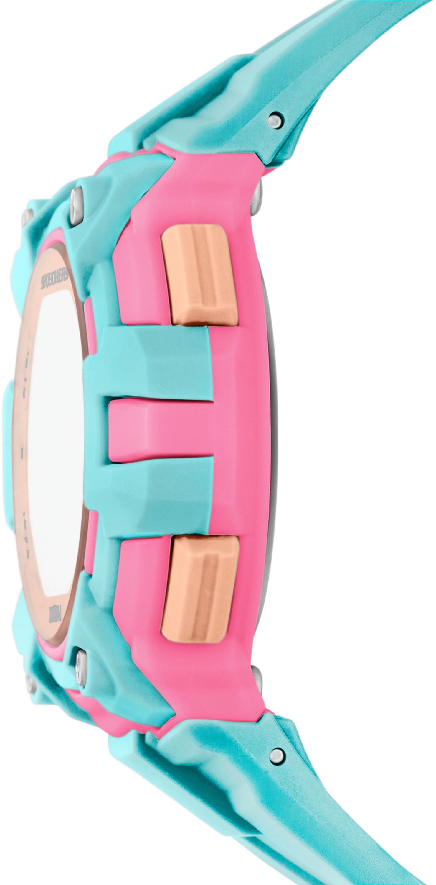 Skechers Chronograph »ANOKA«, Quarzuhr, Armbanduhr, Kinderuhr, Mädchen, digital, Tag, Wochentag