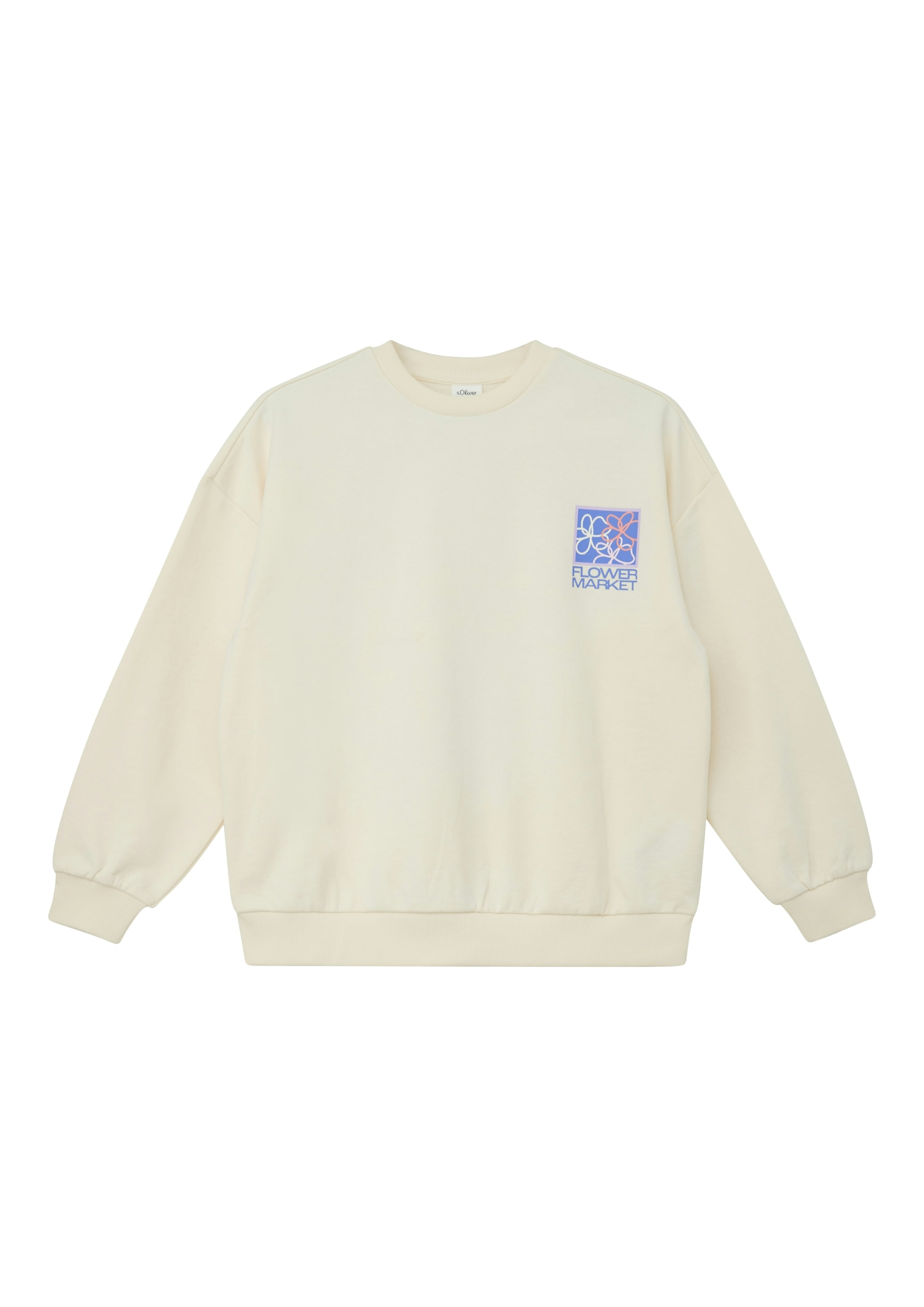 s.Oliver Junior Sweatshirt , mit kleinen Frontprint
