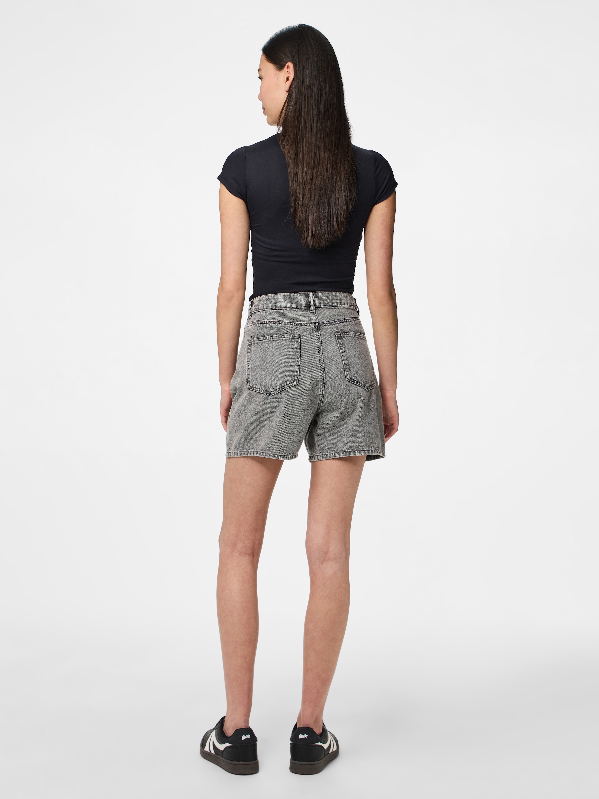 pieces Jeansshorts »PCABBI MW SHORTS NOOS«