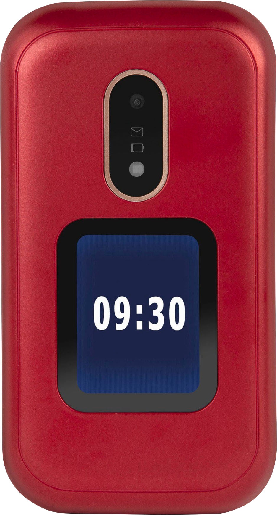 Doro Handy »6060«, rot, 7,11 cm/2,8 Zoll, 3 MP Kamera