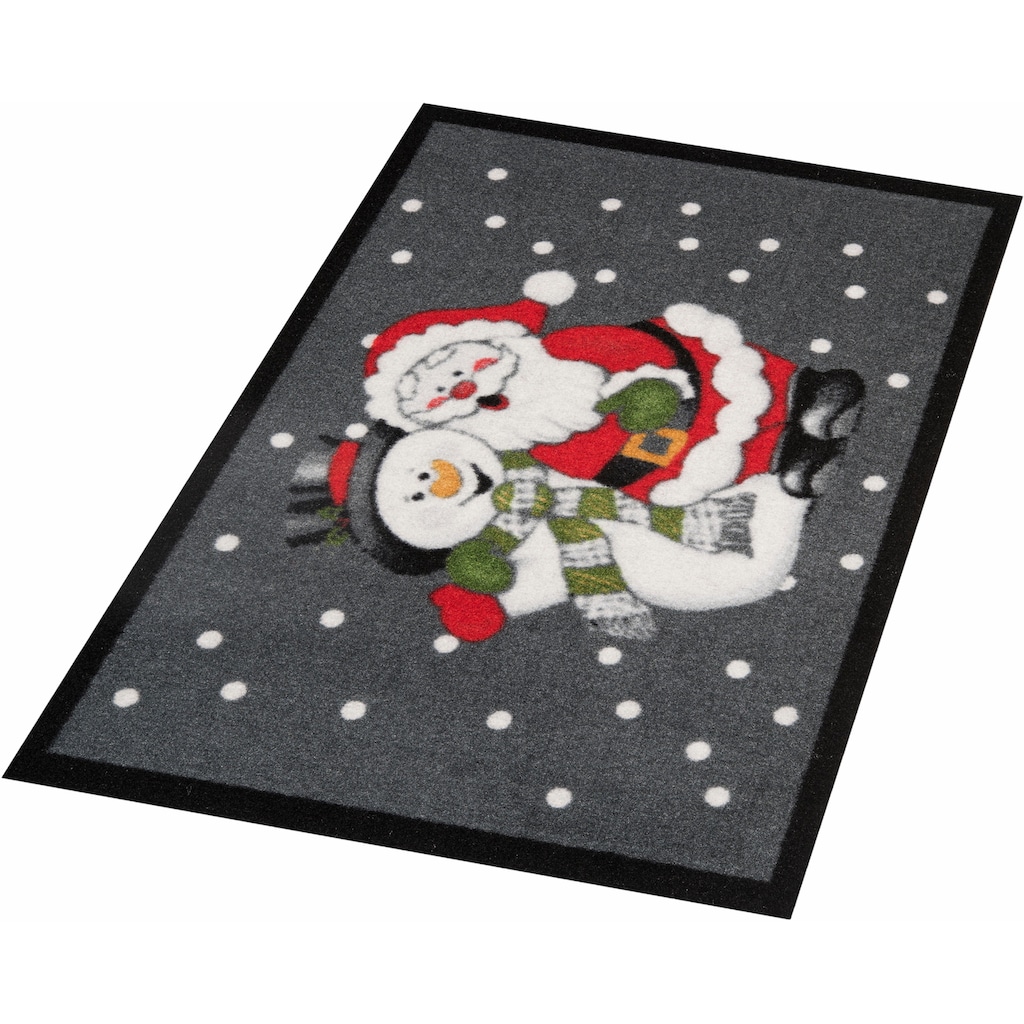 HANSE Home Fußmatte »Santa Snowman«, rechteckig