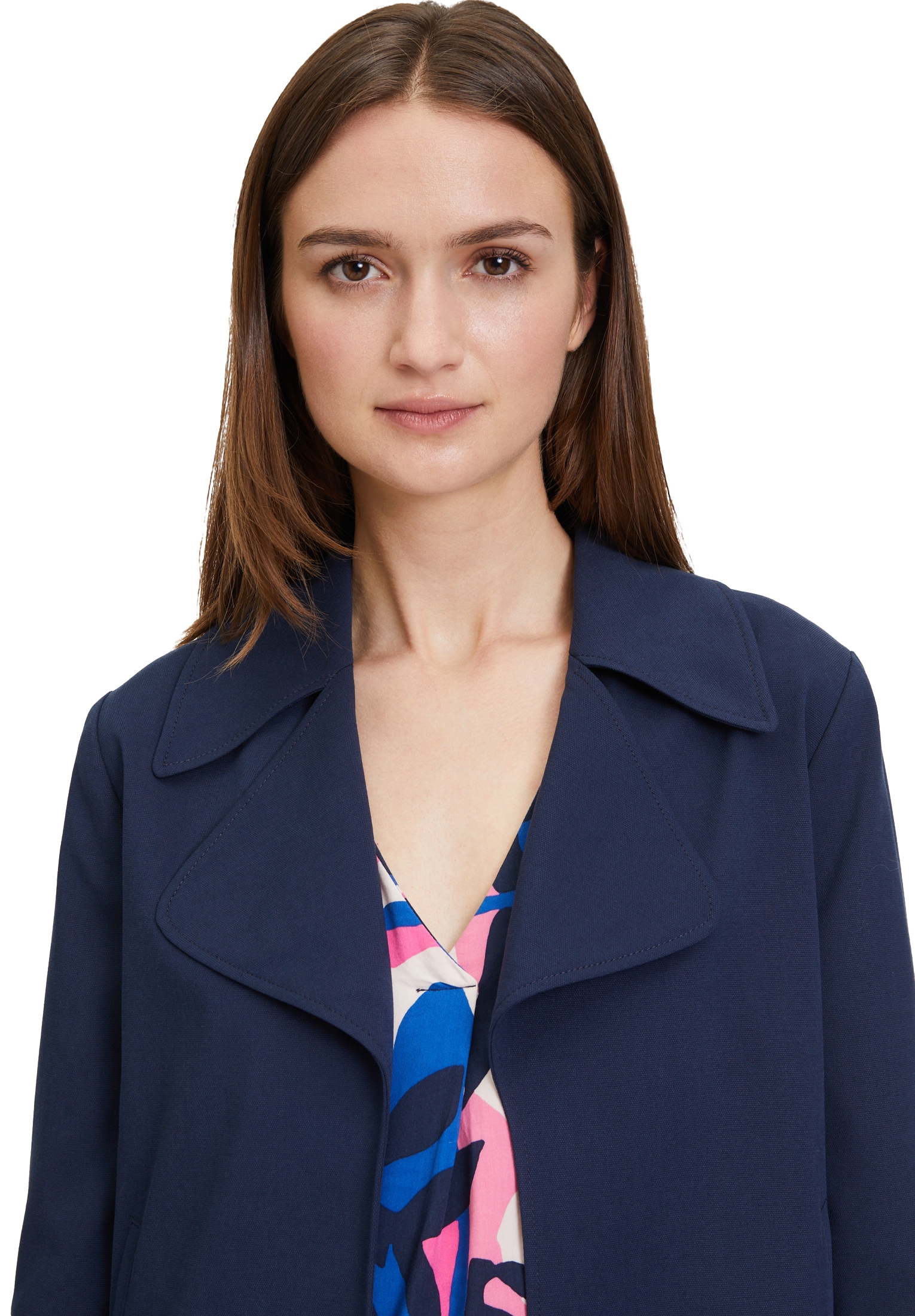 Betty&Co Jackenblazer »Casual-Jacke mit Kragen«