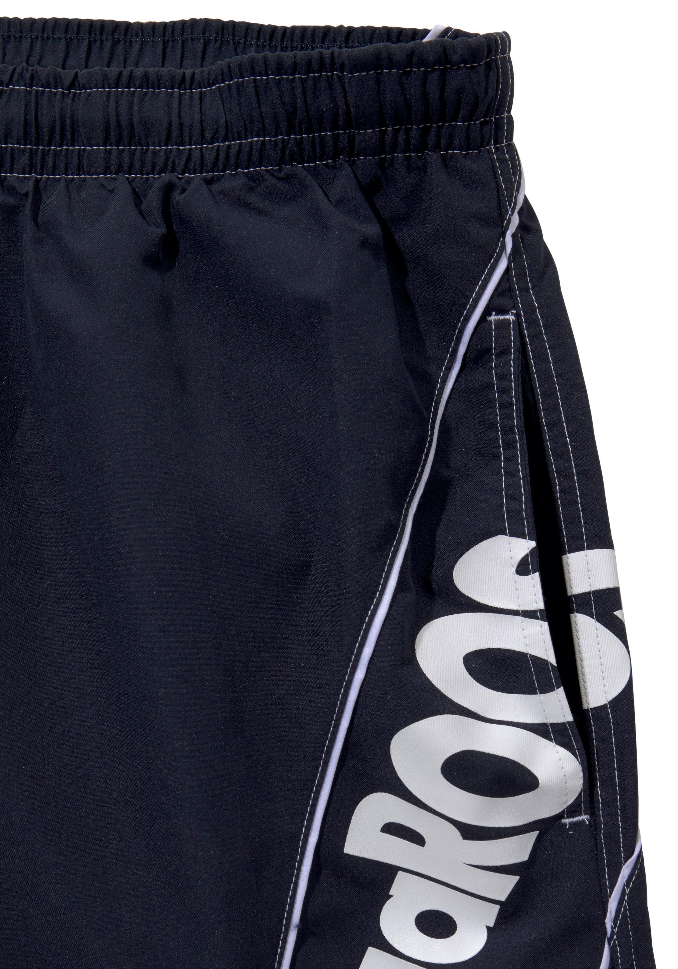 KangaROOS Badeshorts, mit Kangaroos Schriftzug