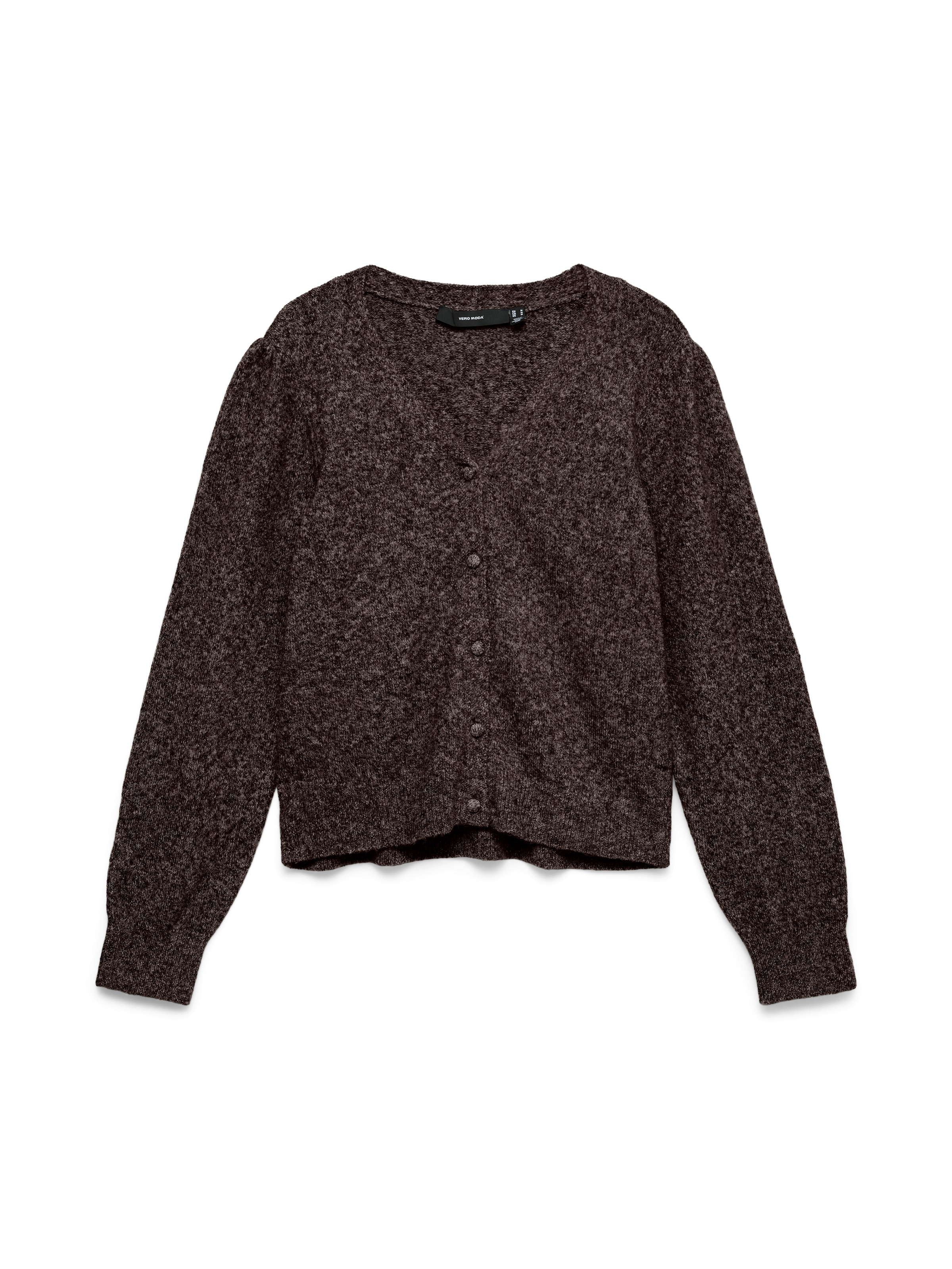 Vero Moda Strickjacke »VMDOFFY LS V-NECK CARDIGAN NOOS« Materialmix