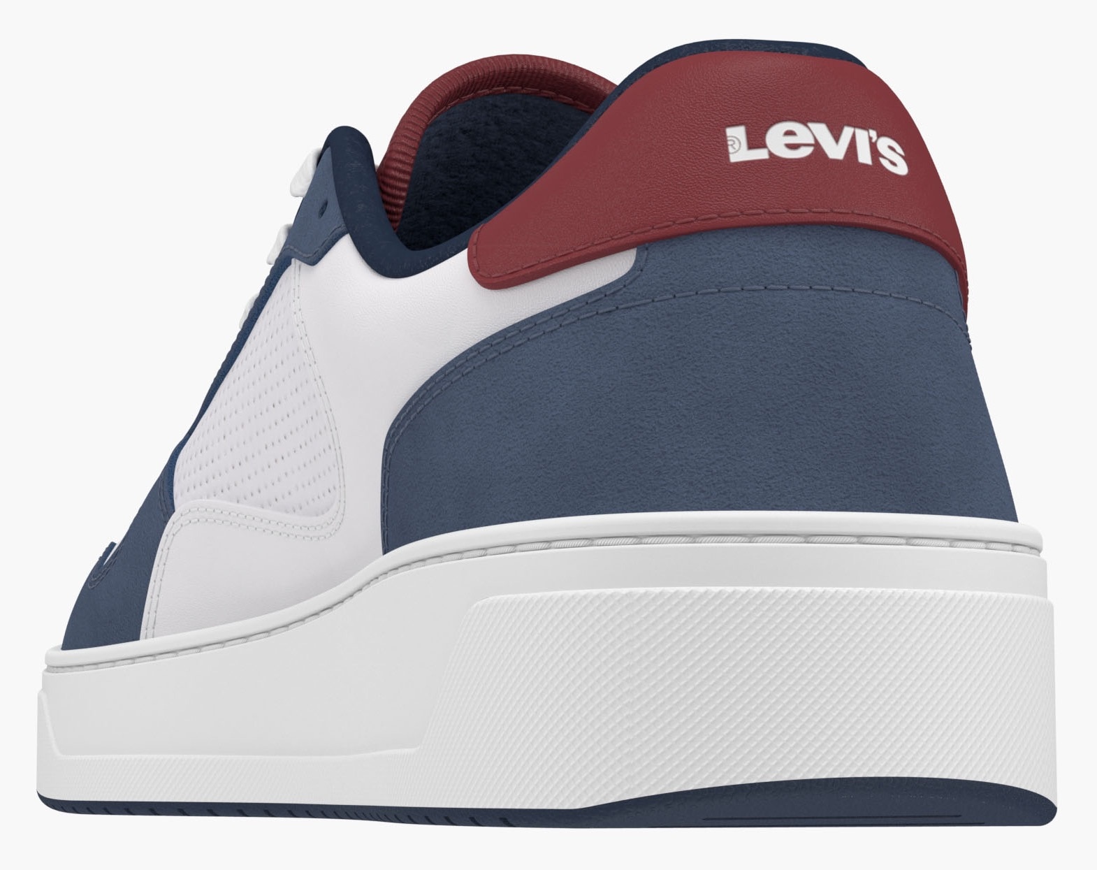 Levi's® Sneaker »PIPER«, modische Kontrastbesätzen, Freizeitschuh, Halbschuh, Schnürschuh