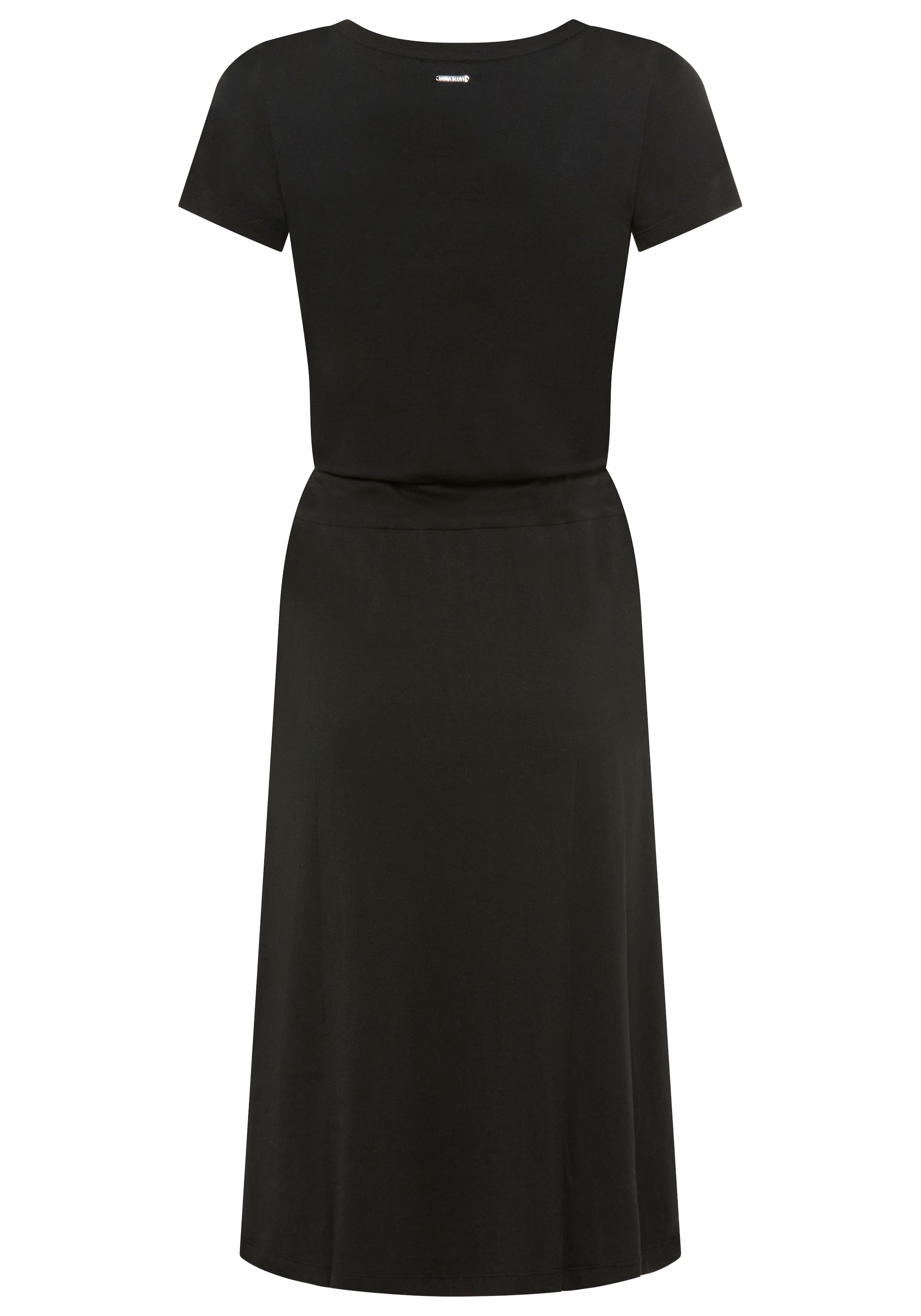 Laura Scott Sommerkleid im Basic-Stil - in unifarben, geblümt oder gestreifter Optik