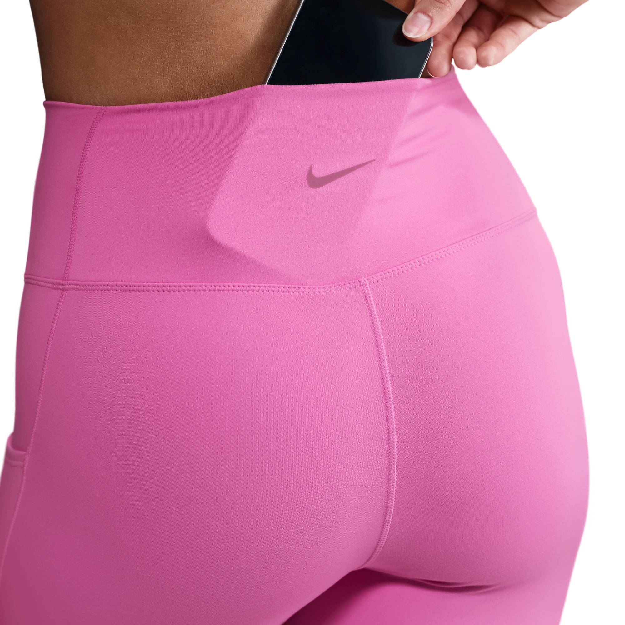 Nike Trainingstights »W NK DF ONE HR 7/8 PKT TGHT«  schnell trocknendes Material, atmungsaktiv, sportlicher Stil