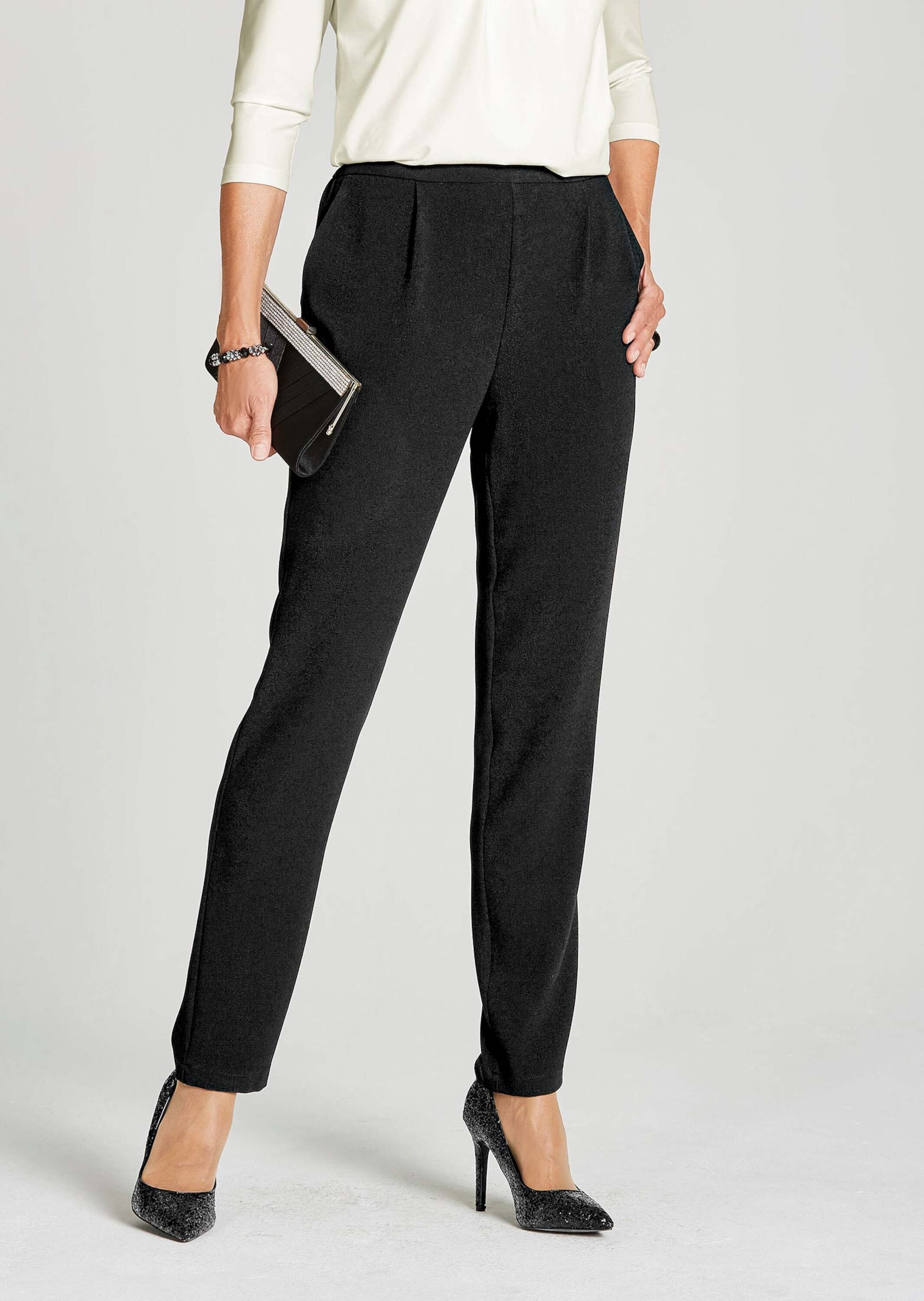 GOLDNER Stoffhose »Schicke Stoffhose MARTHA mit Teildehnbund«