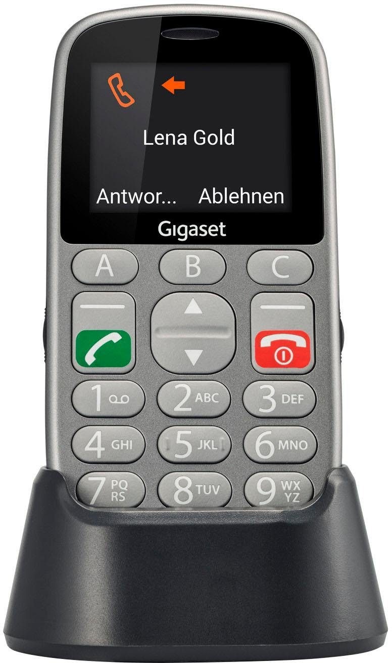 Handy »Gigaset GL390«, titansilberfarben