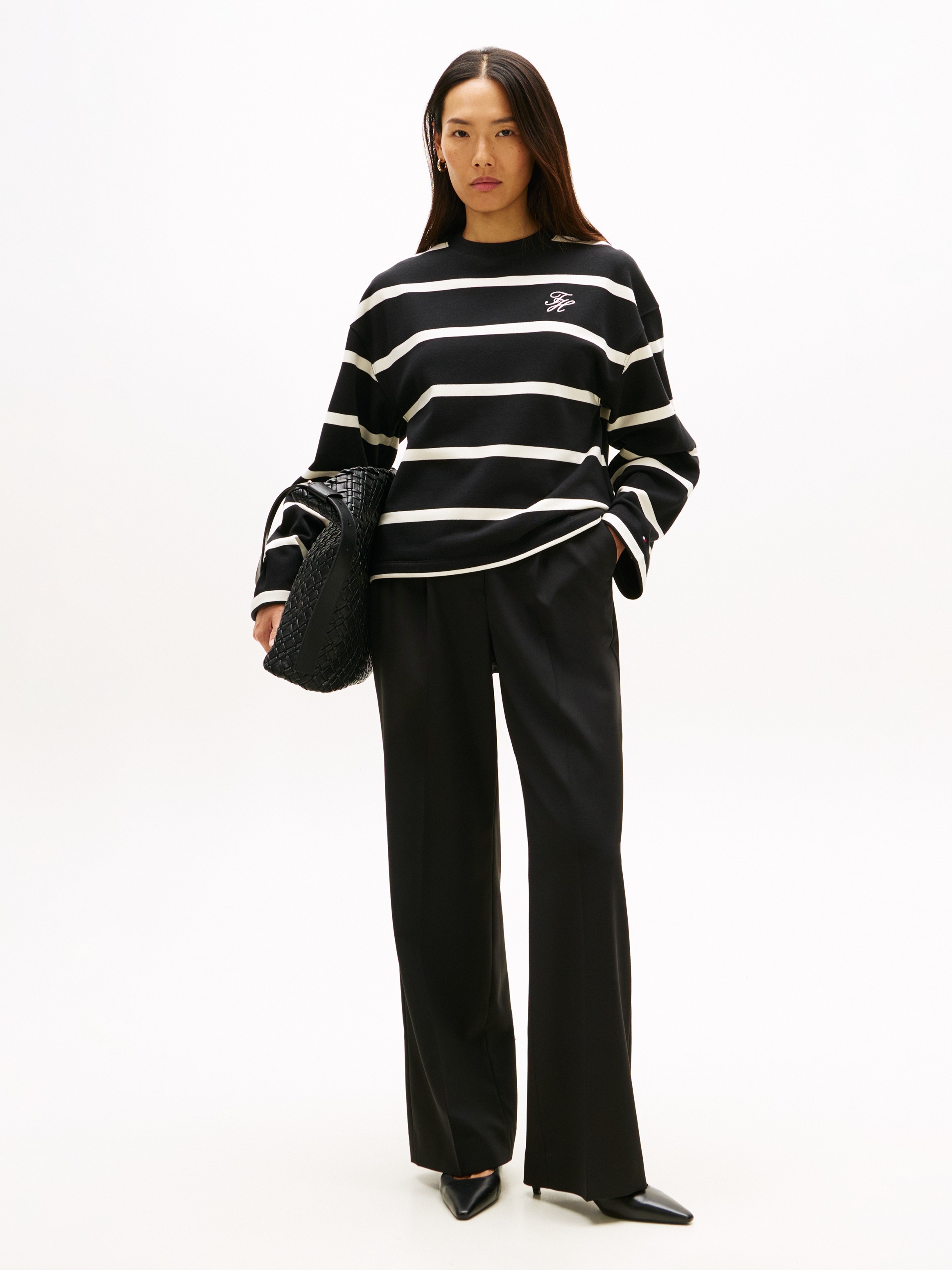 Tommy Hilfiger Sweatshirt »TH SCRIPT MDRN TERRY SWTSHRT«
