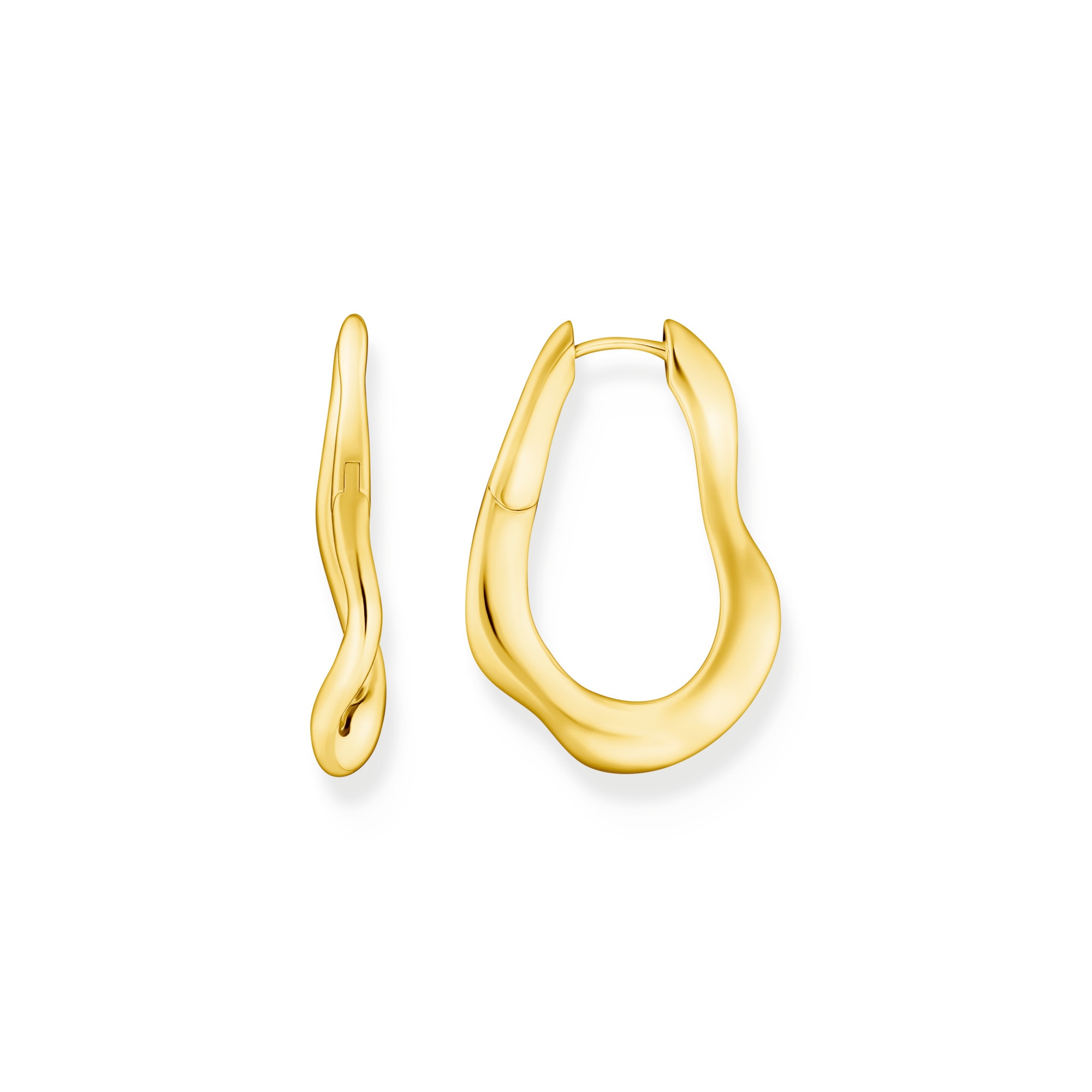 THOMAS SABO Paar Creolen »Natural Beauty Creolen groß, Bold Elegance«