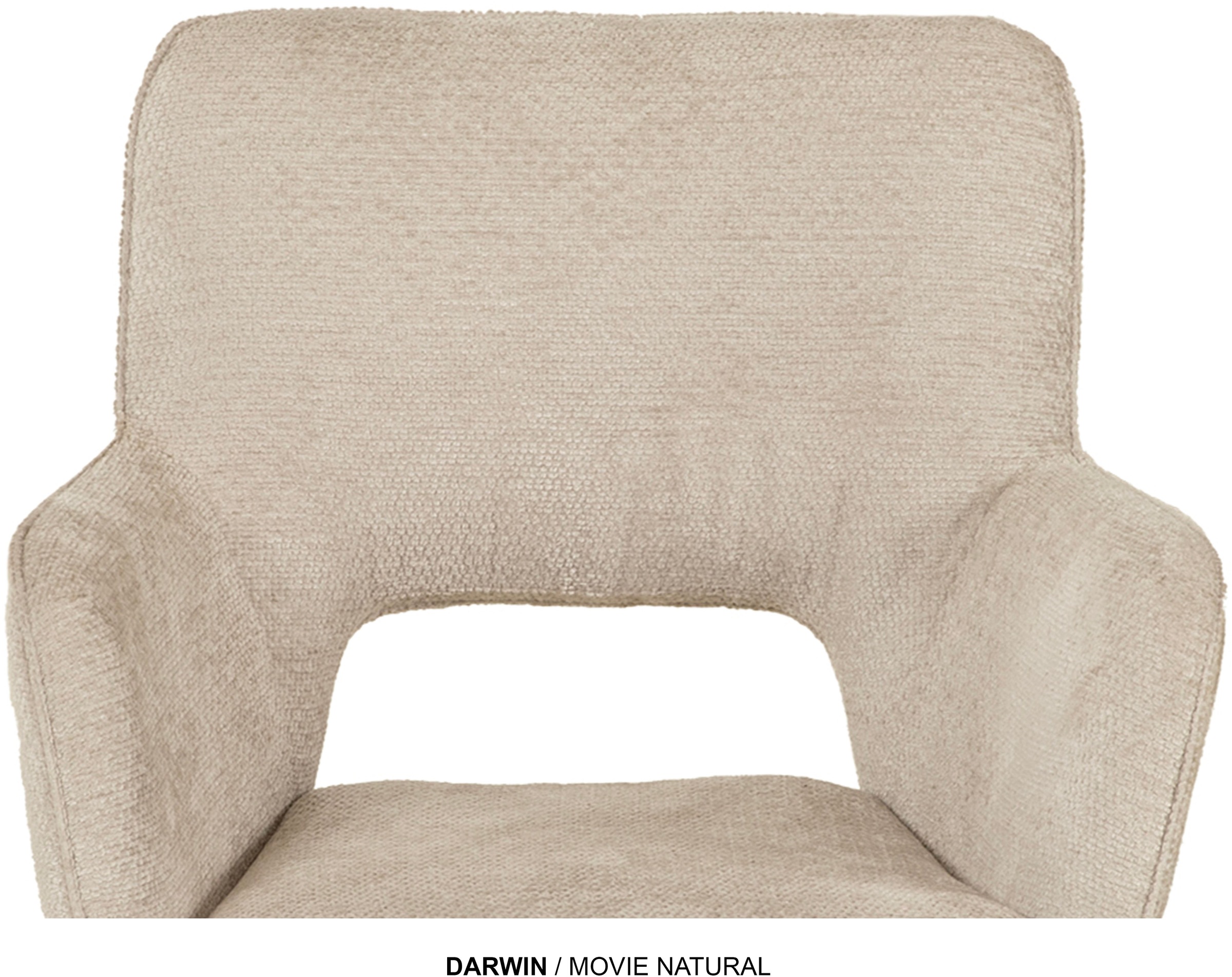 OMG Design Esszimmerstuhl »Darwin« (Set) 1 Stk.Drehstuhl mit auto-return, Armlehnenstuhl
