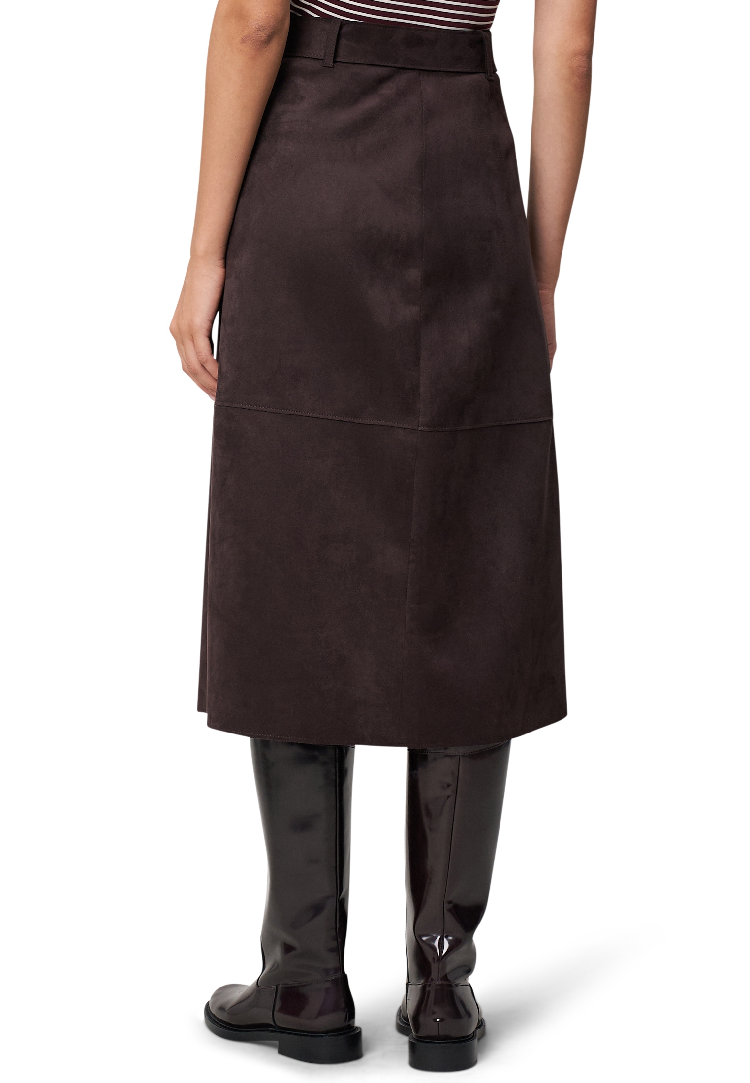 Zero Midirock »Midirock mit Bindegürtel«