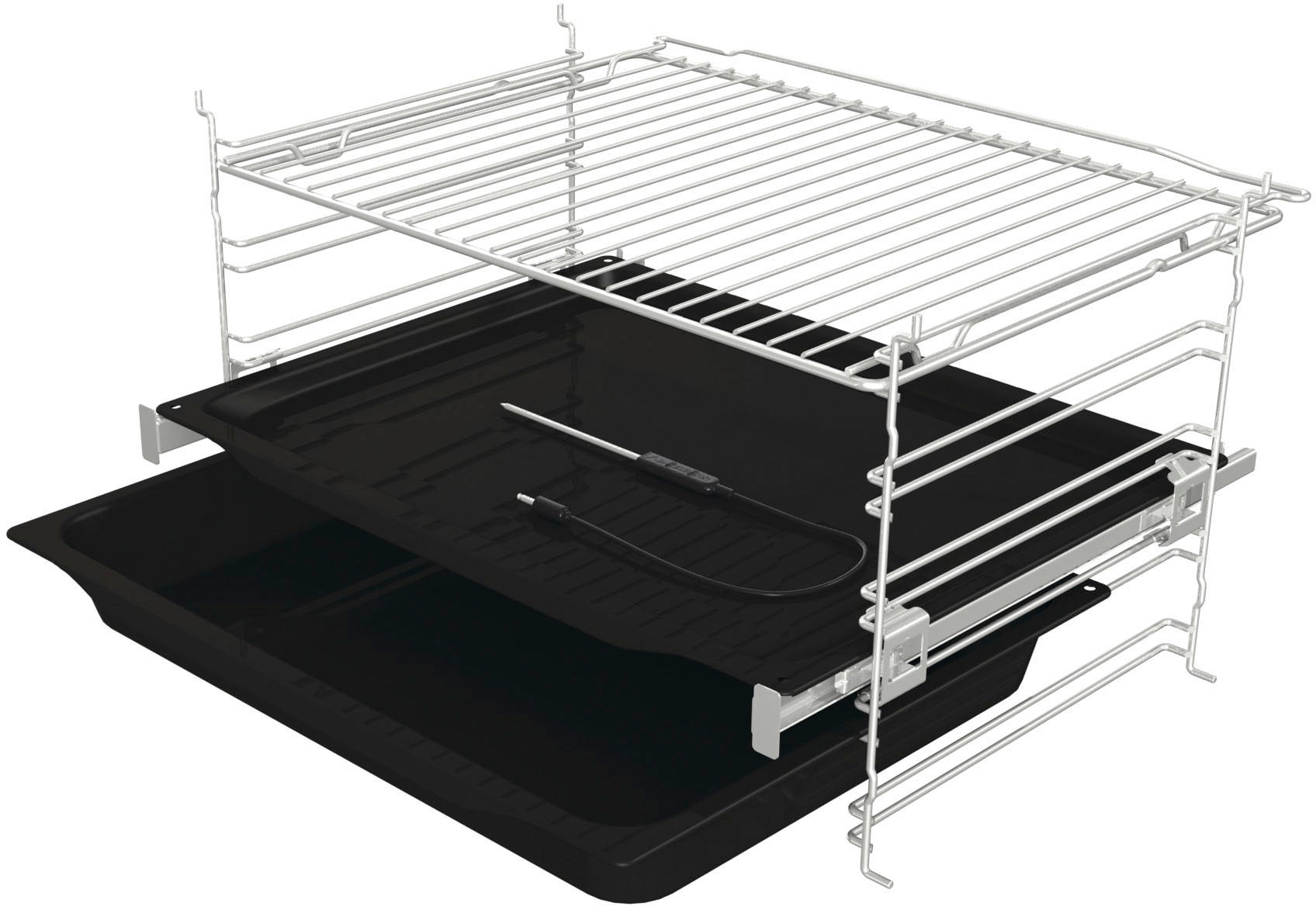 GORENJE Einbaubackofen  »BOS6737E13BG«, Aqua-Reinigungsfunktion, AirFry-Funktion