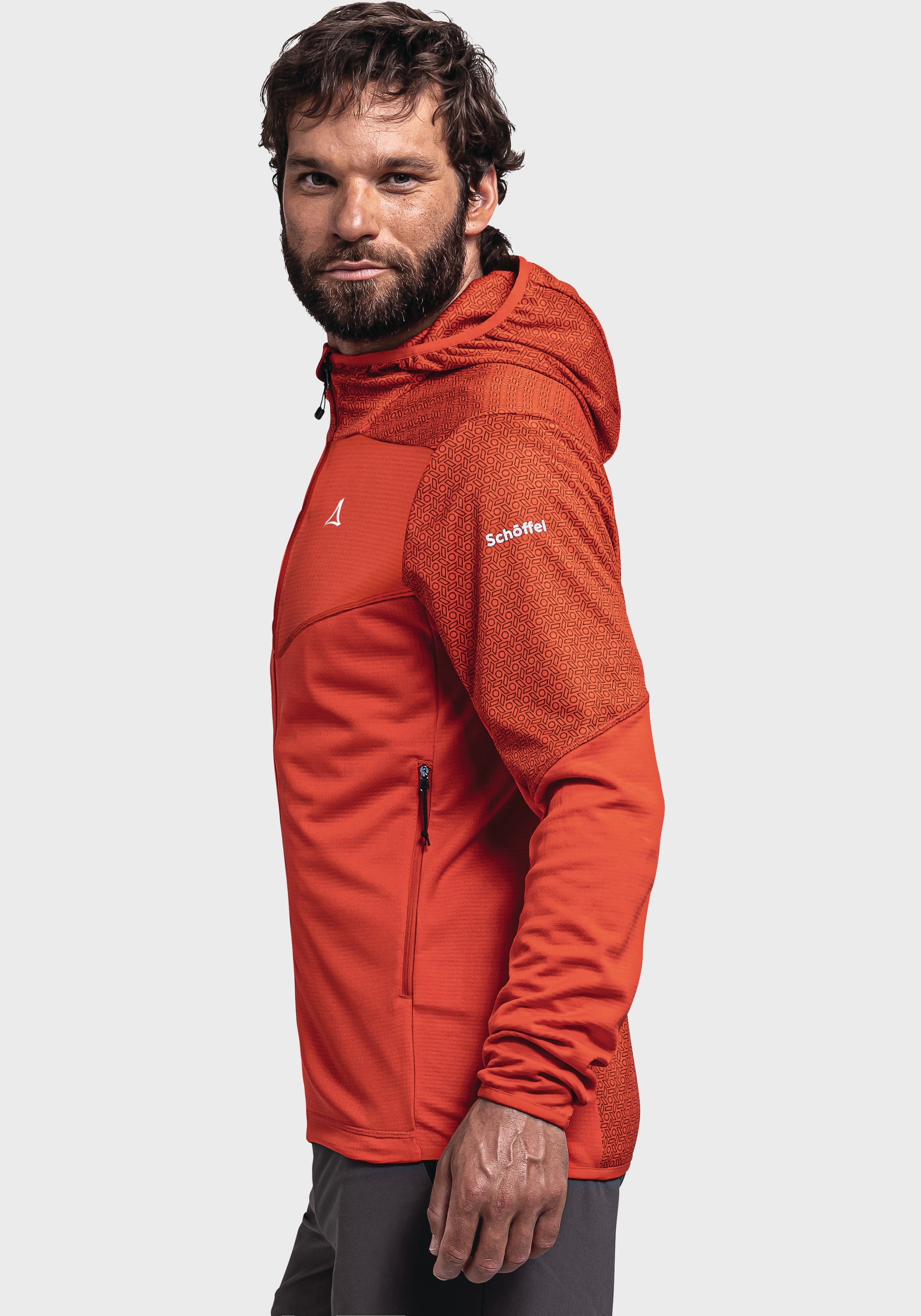 Schöffel Fleecejacke »Fleece Hoody Svardalen M«, mit Kapuze