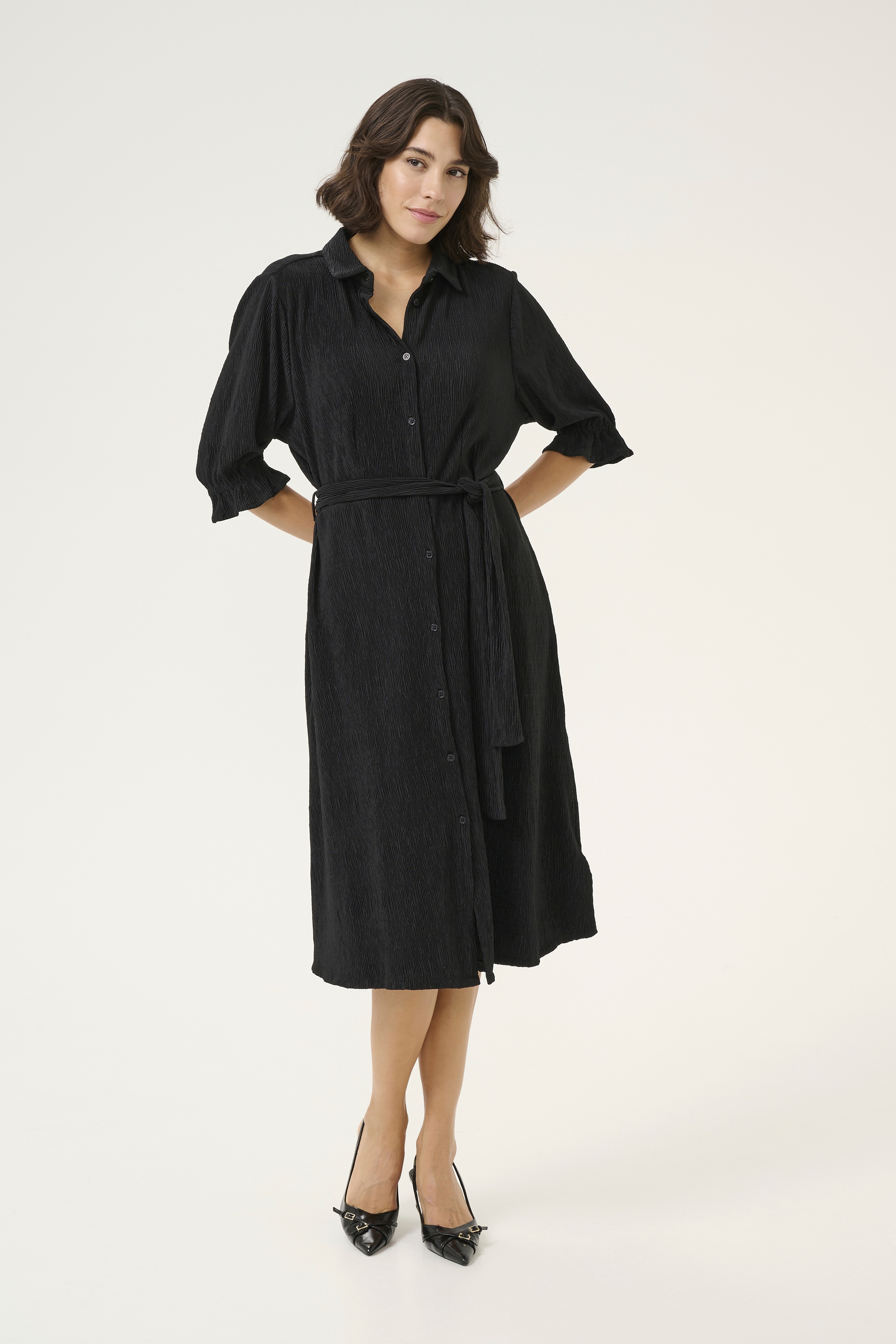 KAFFE Midikleid »Kleid KAiben«