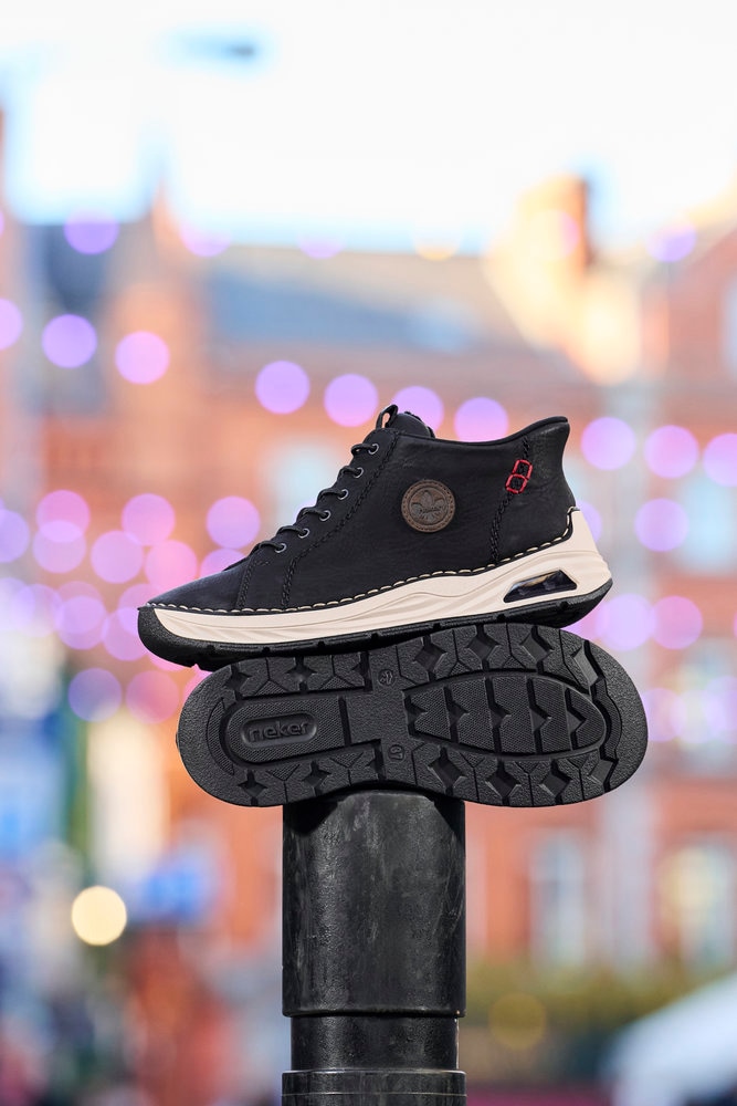 Rieker Slip-On Sneaker »Ready2GO«  High Top Sneaker, Boots, Stiefelette mit verstärkter Fersenkappe