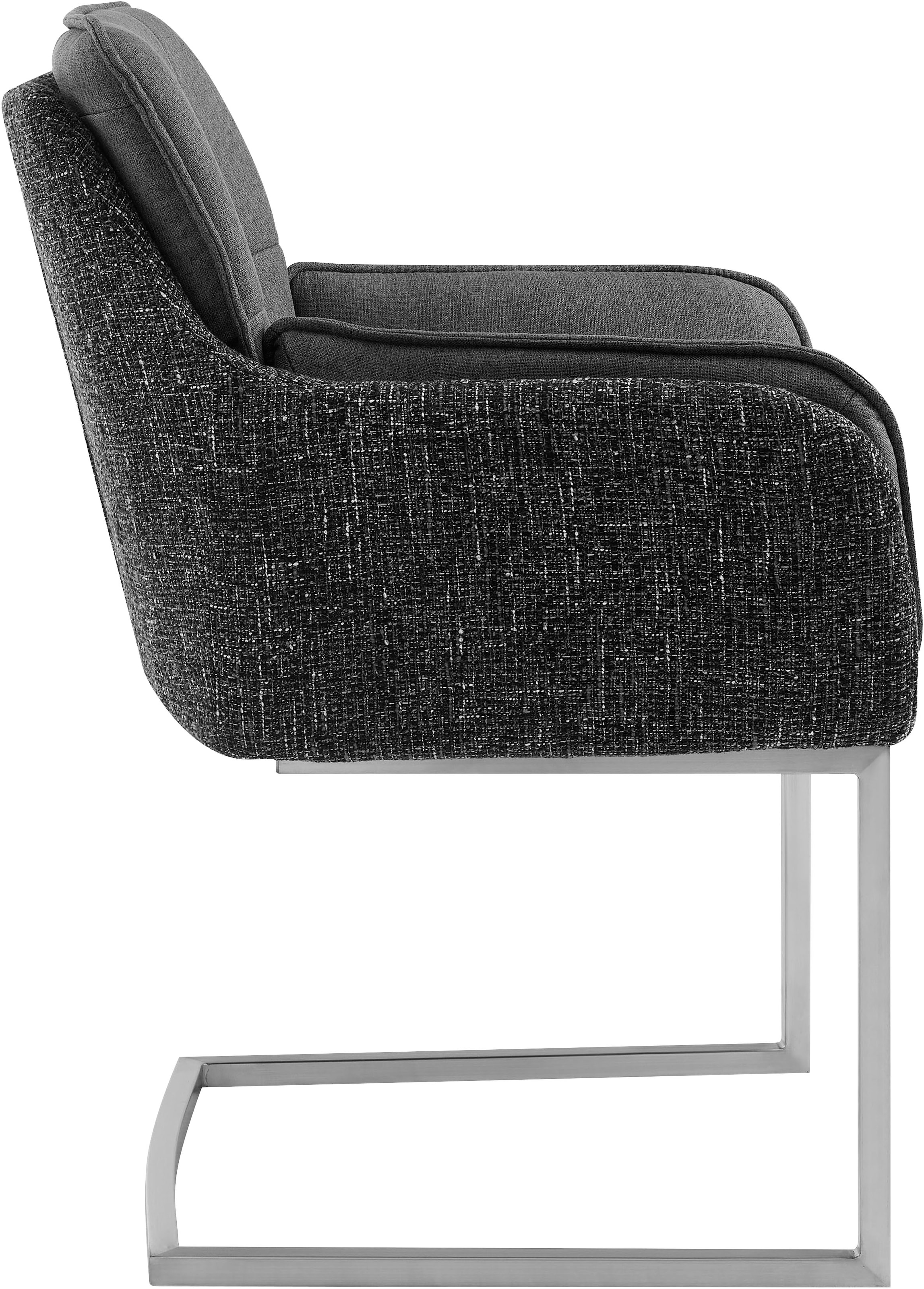 PLACES OF STYLE Esszimmerstuhl »Durham, TOPSELLER!, 1 Esszimmerstuhl in modernem Design, Sitz und Rücken gepolstert