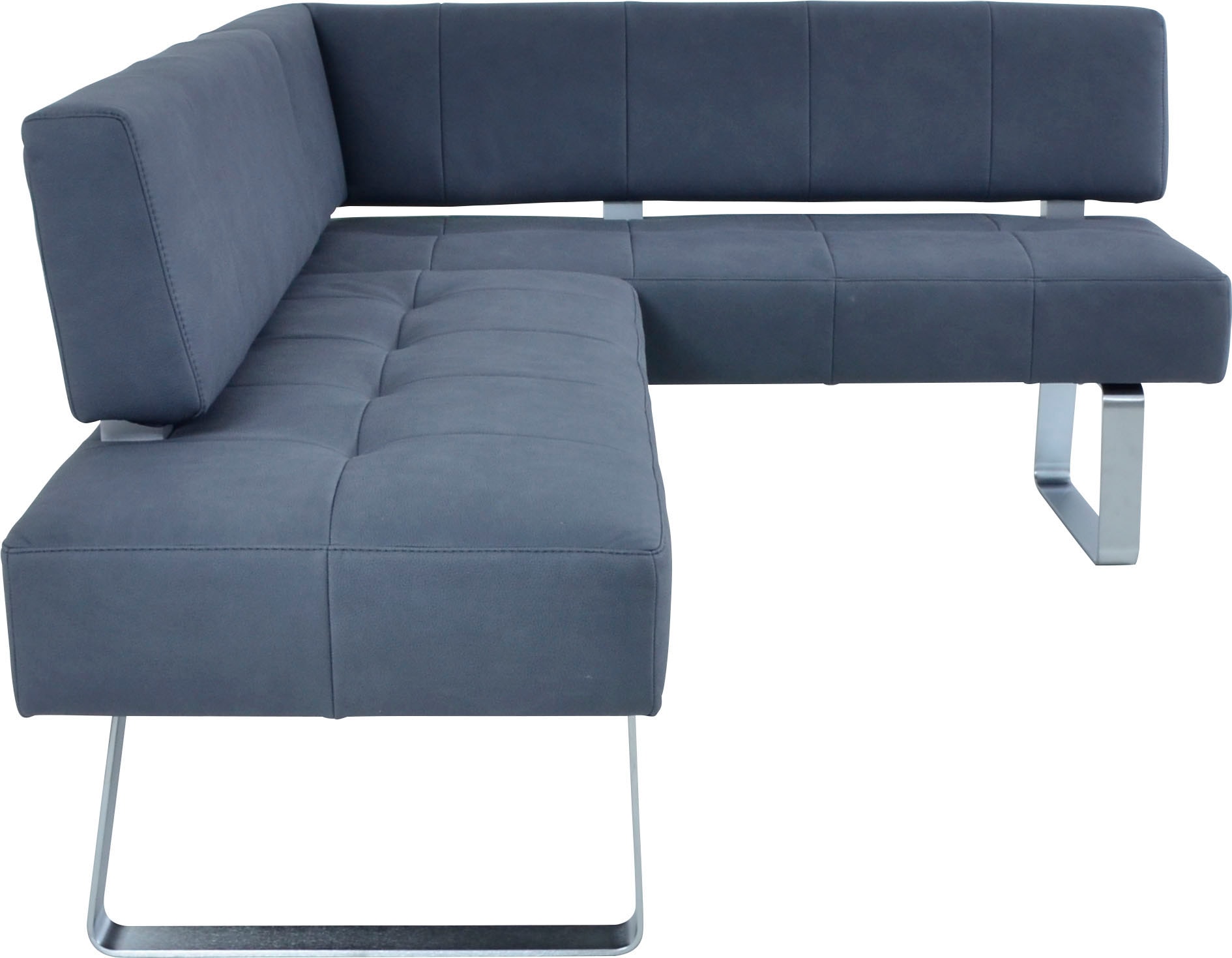 K+W Komfort & Wohnen Eckbankgruppe »Spider II« Set, 4 Stk. tlg. langer Schenkel 195cm, 2 Freischwinger, Auszugstisch in Breite 120 cm