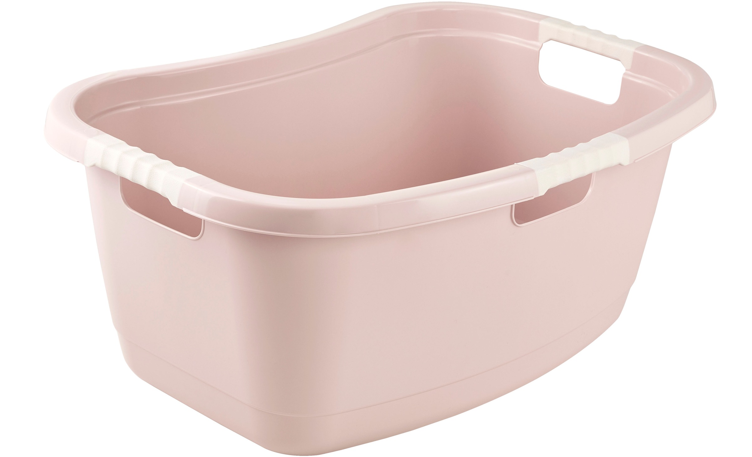 keeeper Wäschewanne »janne, ergonomisch, mit Softgriffen, 65 x 45 x 28 cm, 50 l«, (1 St.), Wäschekorb, Wanne in Nierenform